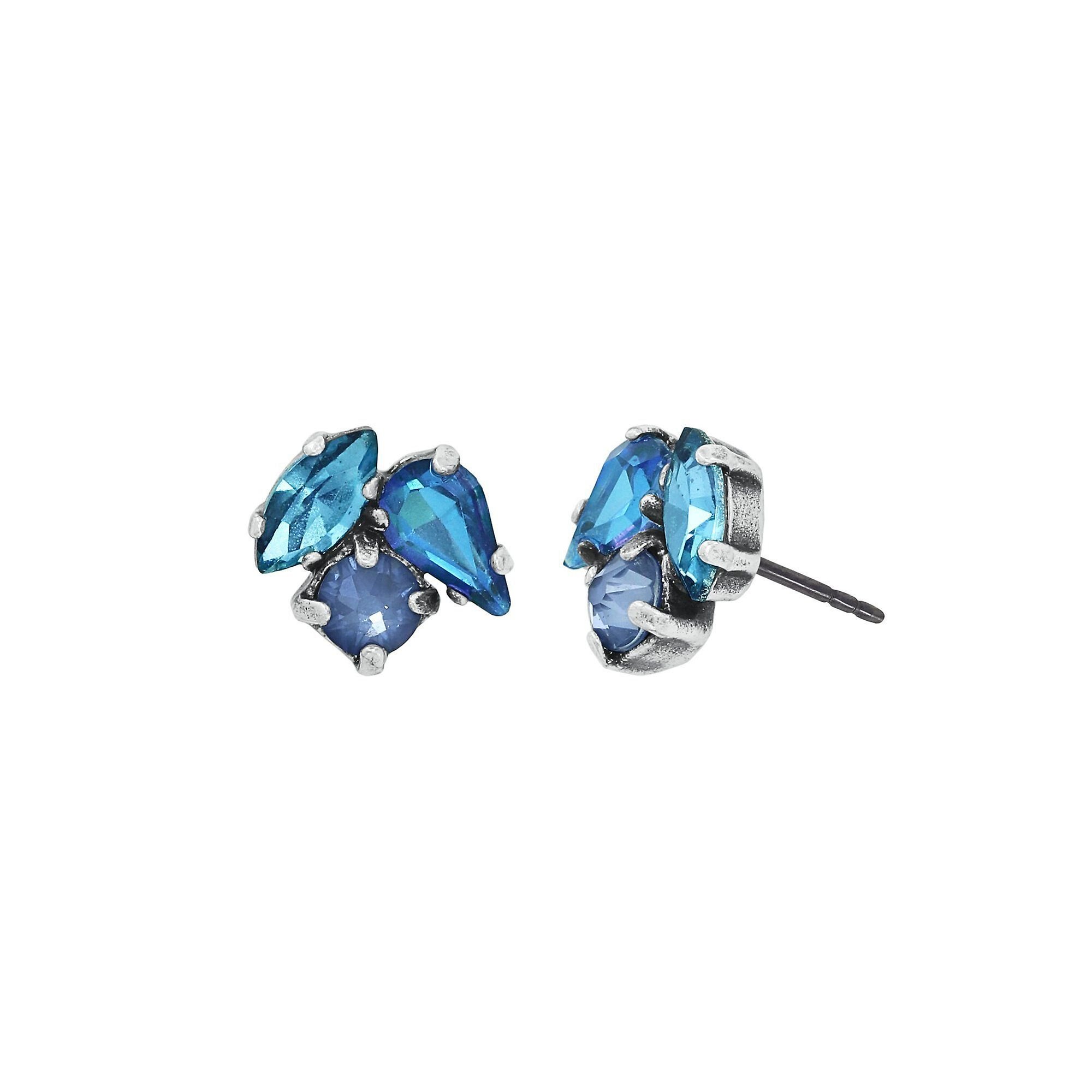 image for Earring Stud Mess to Impress Blue  