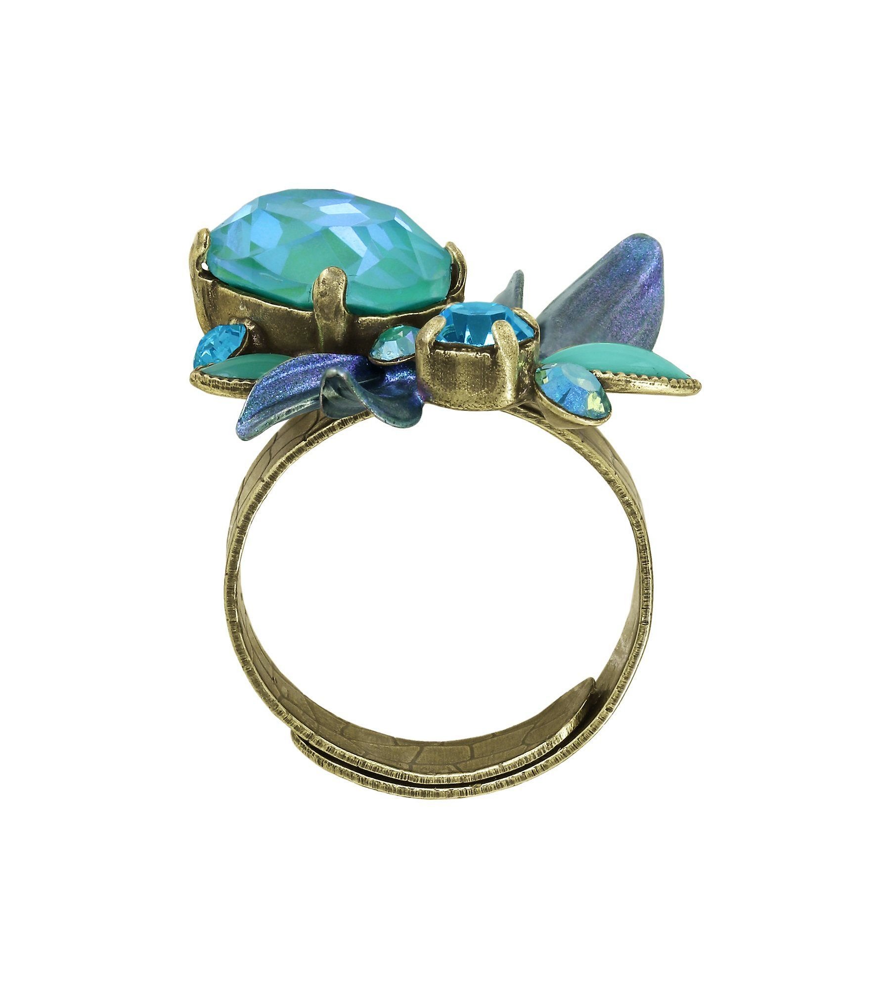 image for Ring Crystal Corals Green  