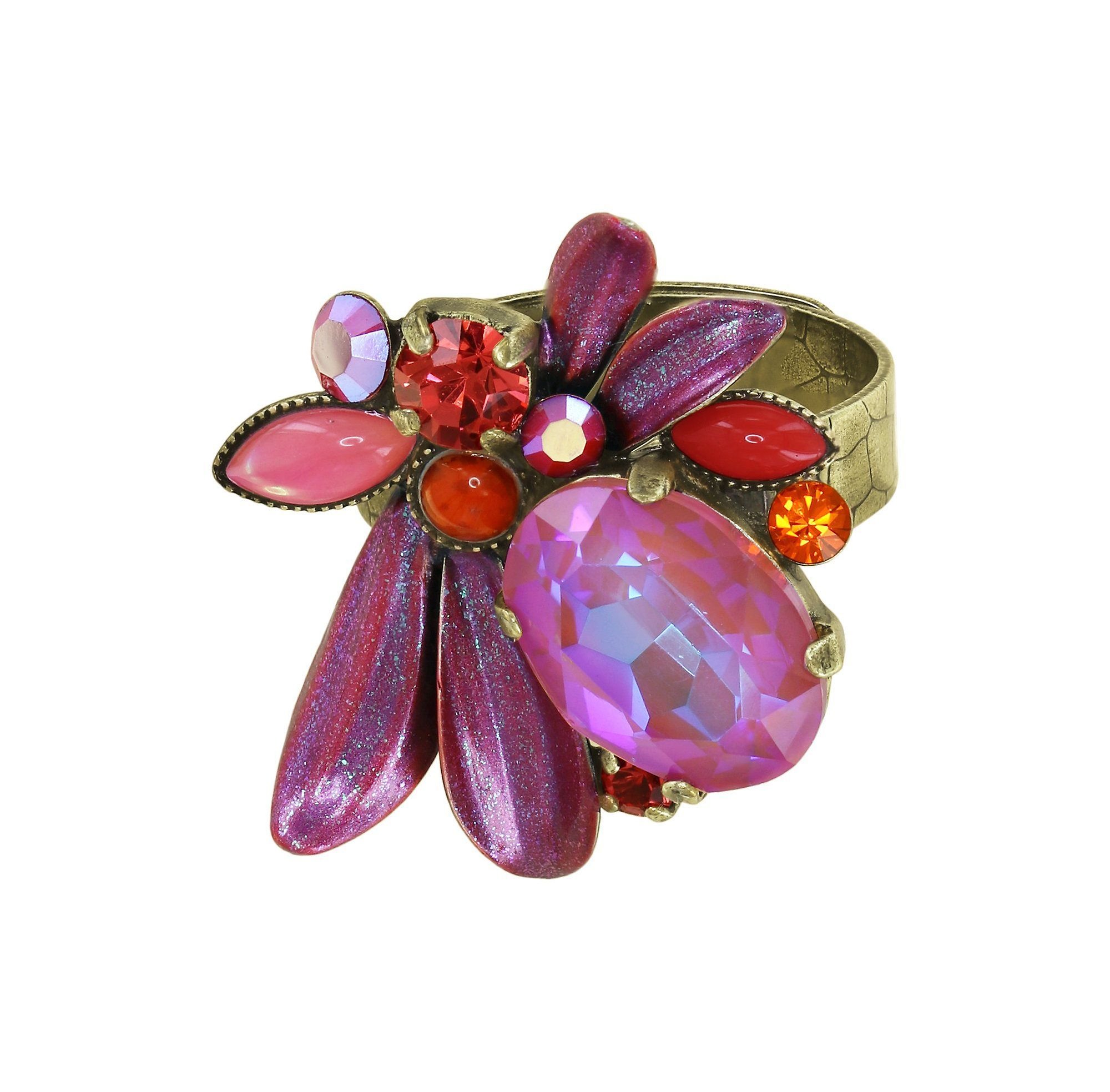 image pour Anneau Crystal Corals Coralline  