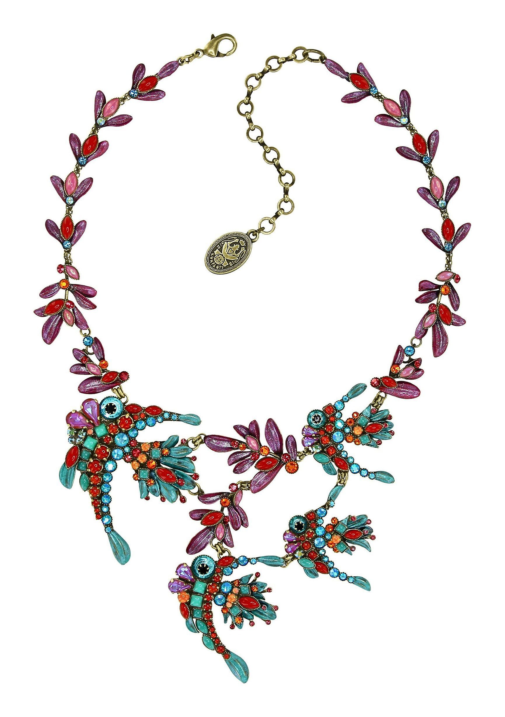 image for Necklace Collier School of Fish Multi  size L,M,S