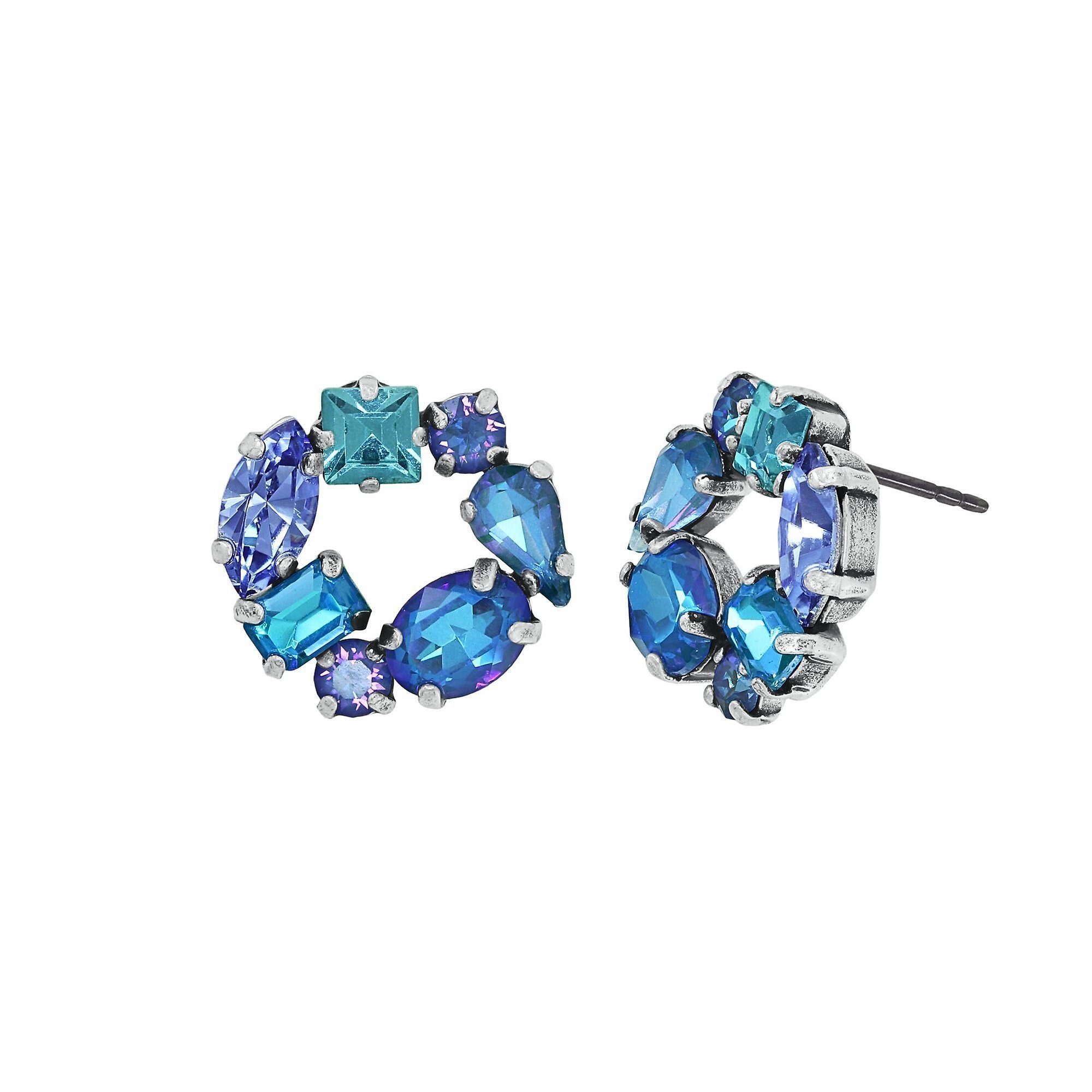 image pour Clou d'oreille Mess to Impress Bleu  