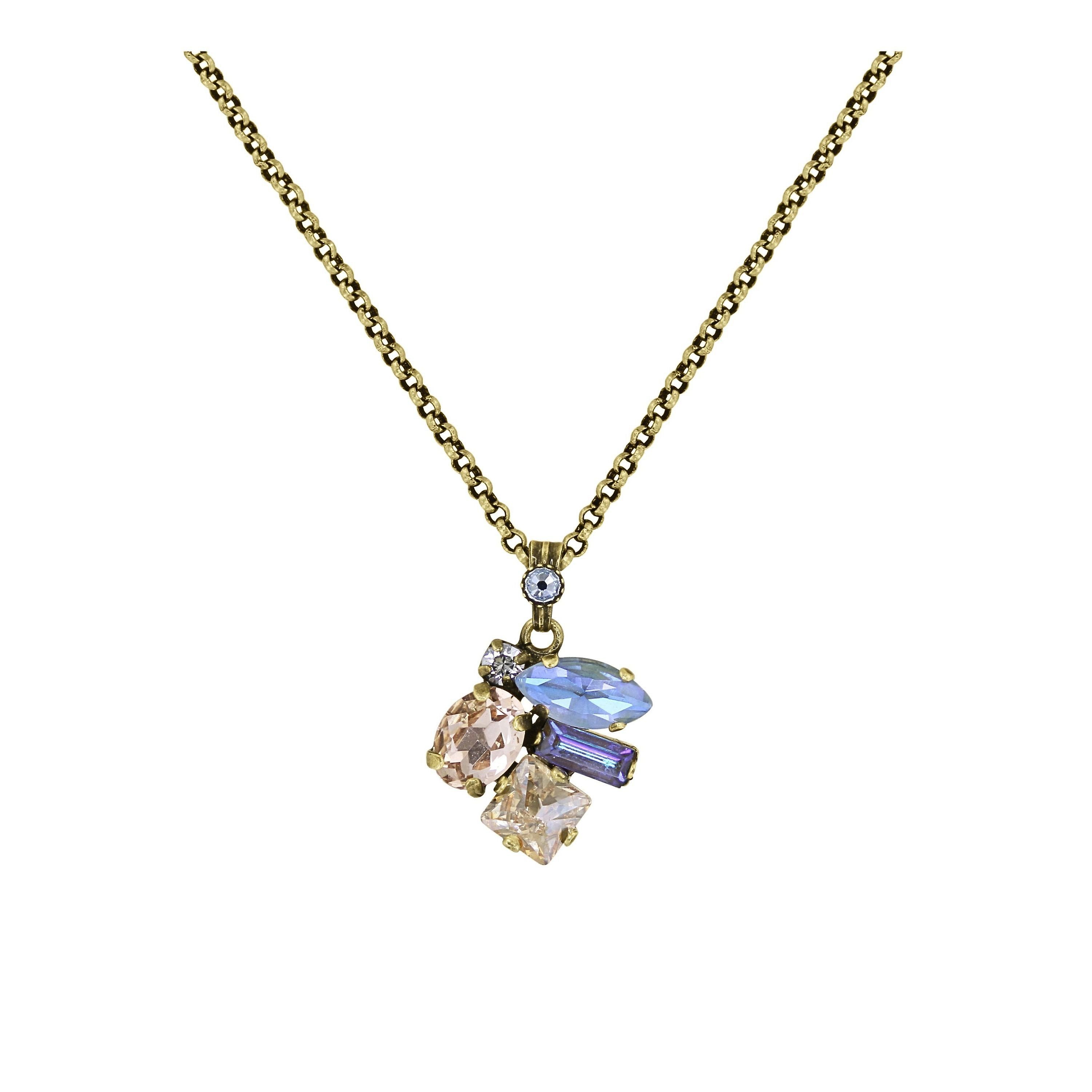 image for Necklace Pendant Mess to Impress Pastel Multi  