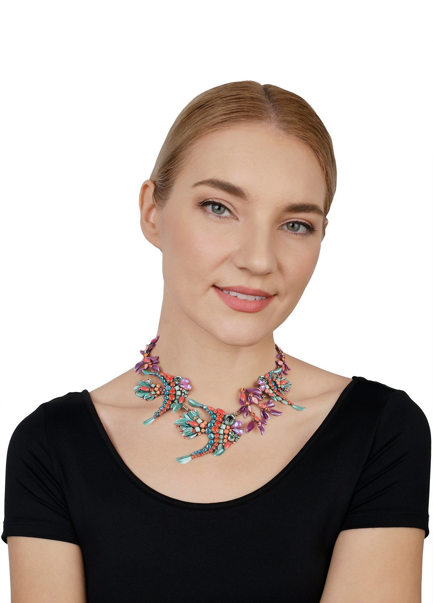 Bild für Halskette Collier School of Fish Multi  size XL,L,M