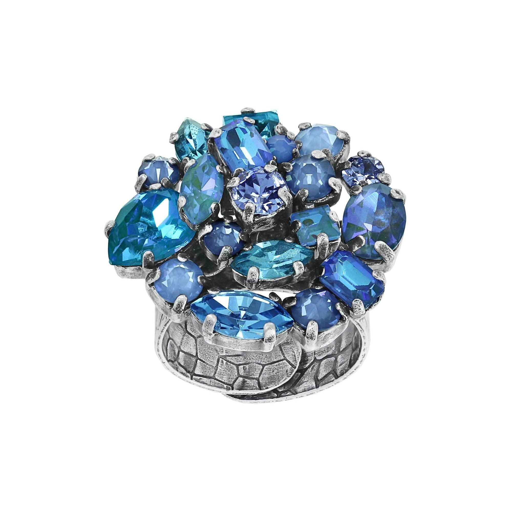 Bild für Ring Mess to Impress Blau  