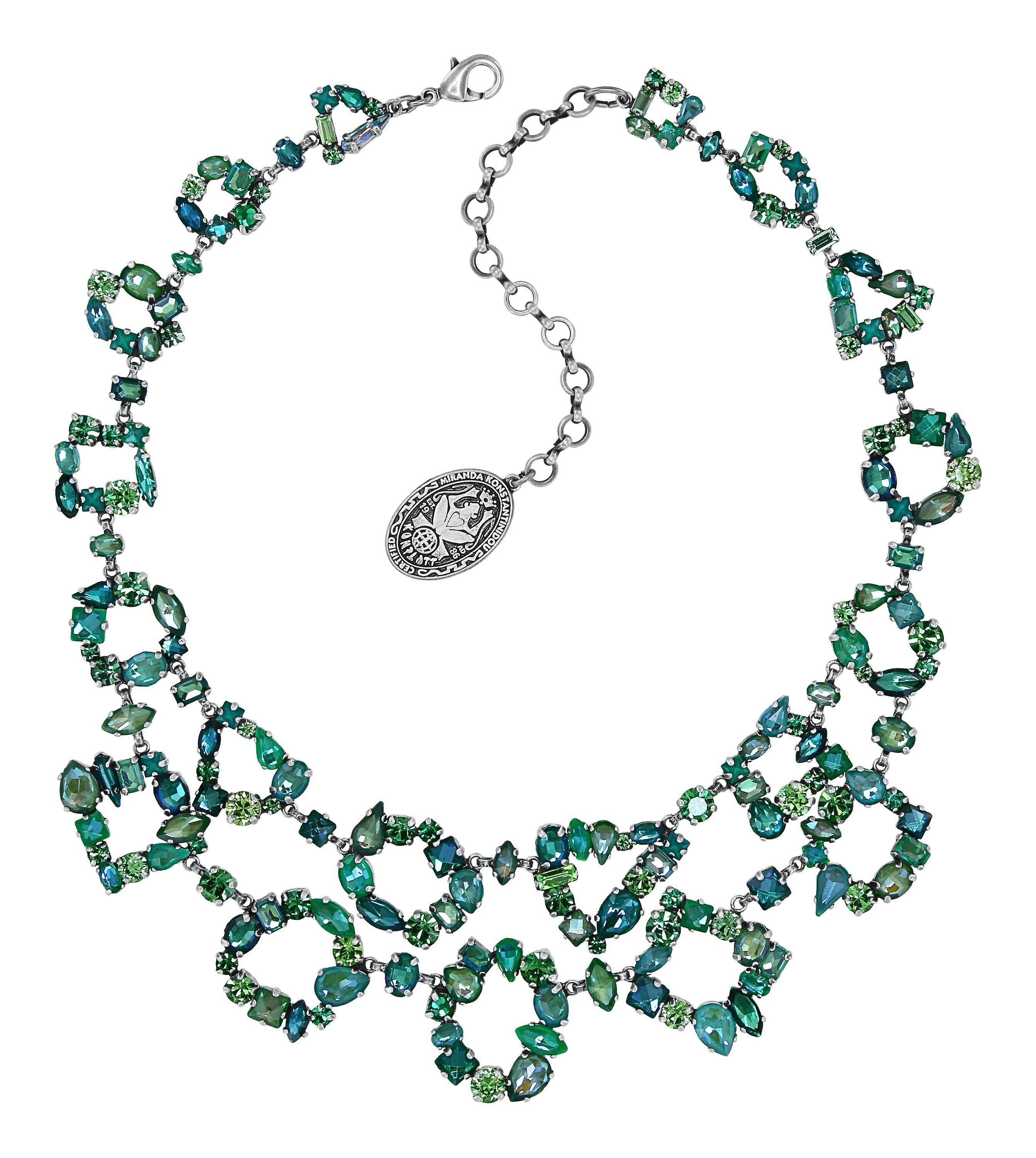 image for Necklace Collier Mess to Impress Green  