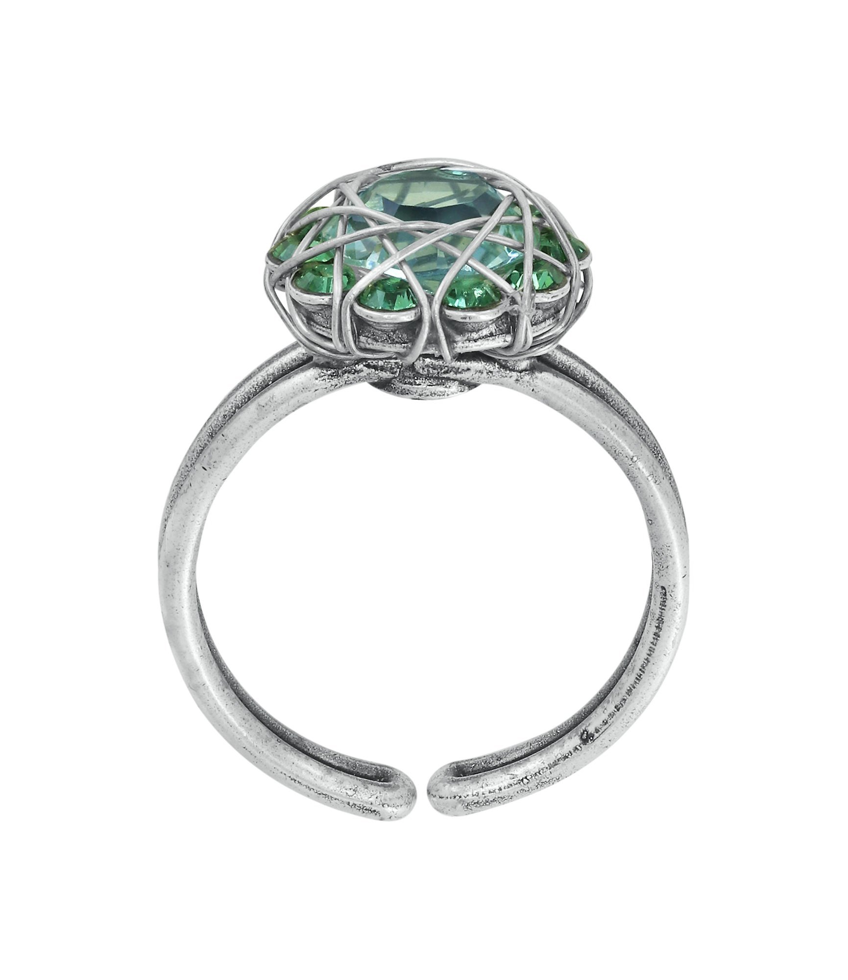 image pour Anneau 70's Circle Vert  