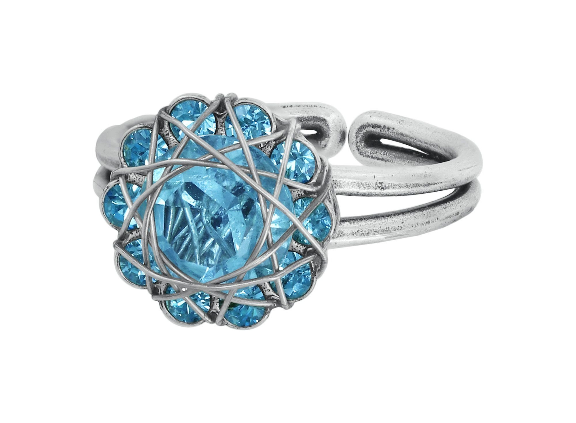 Bild für Ring 70's Circle Blau  