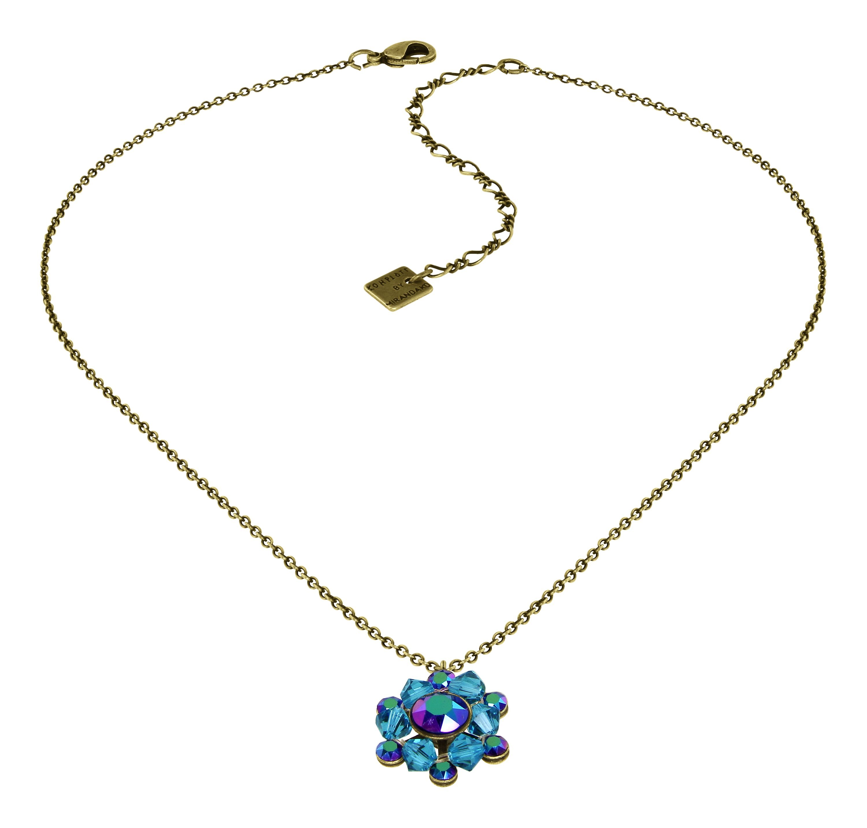 image pour Collier pendant Dutchess Bleu / Lila  