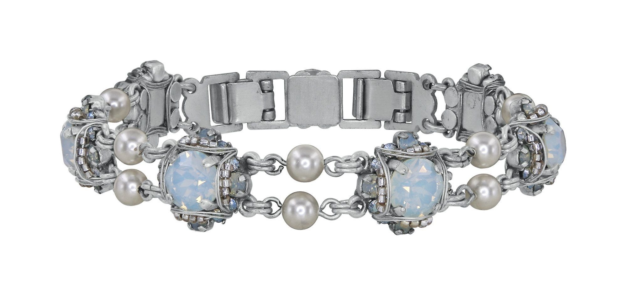 image pour Bracelet Byzantine Blanc  