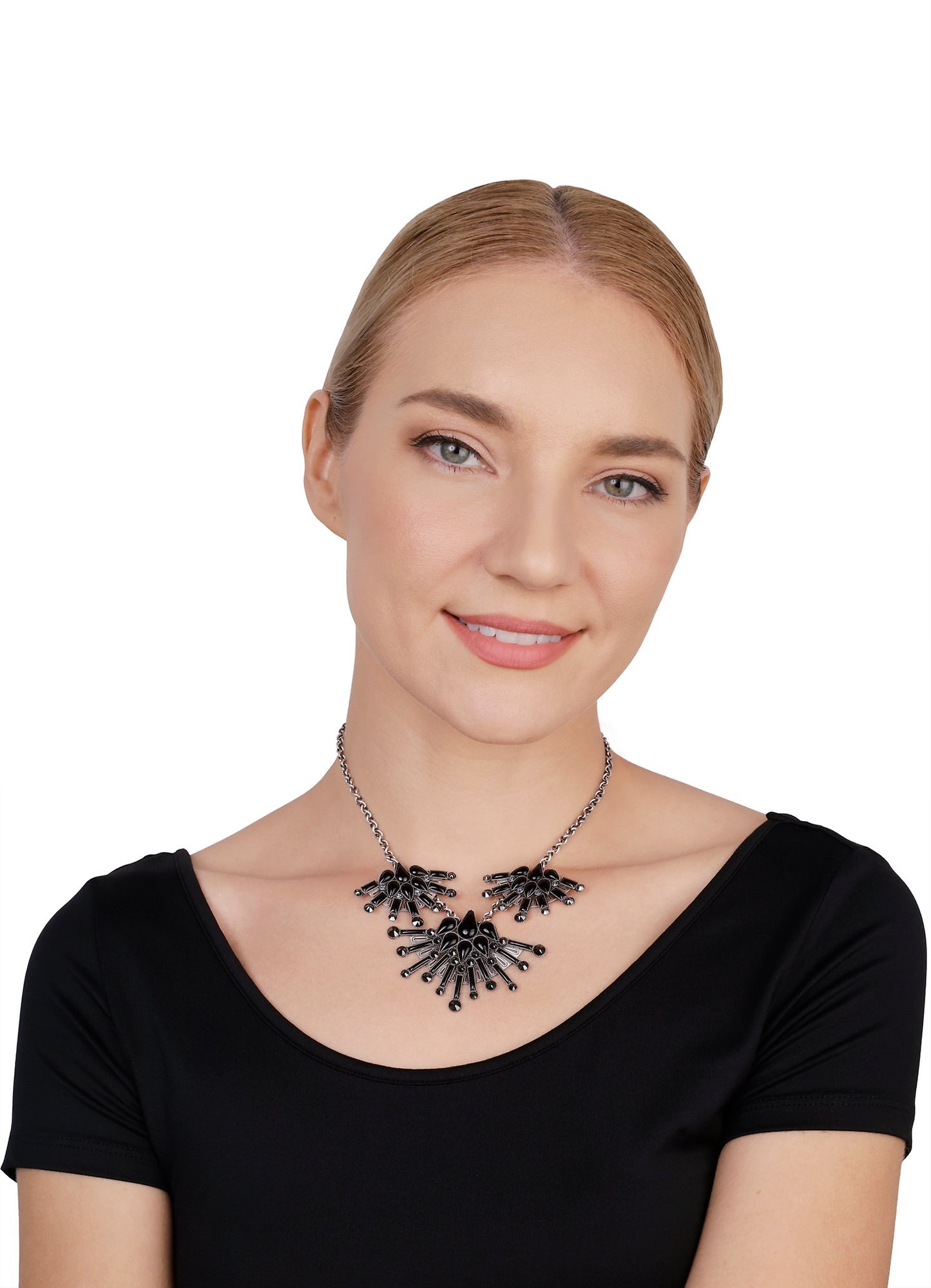 image for Necklace Geisha Dark Desires Black size M,S