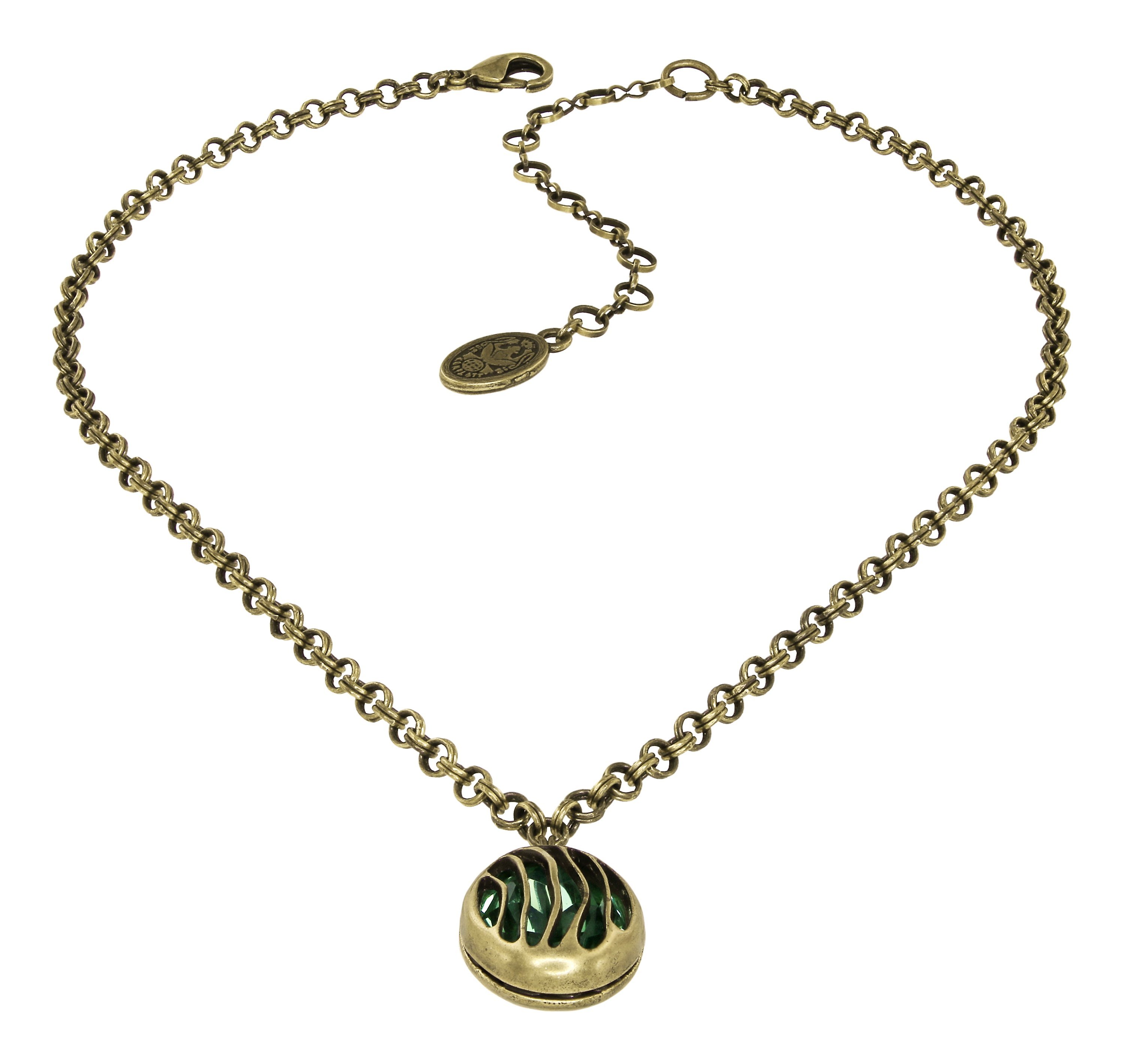 image for Necklace Pendant Captured Green erinite small