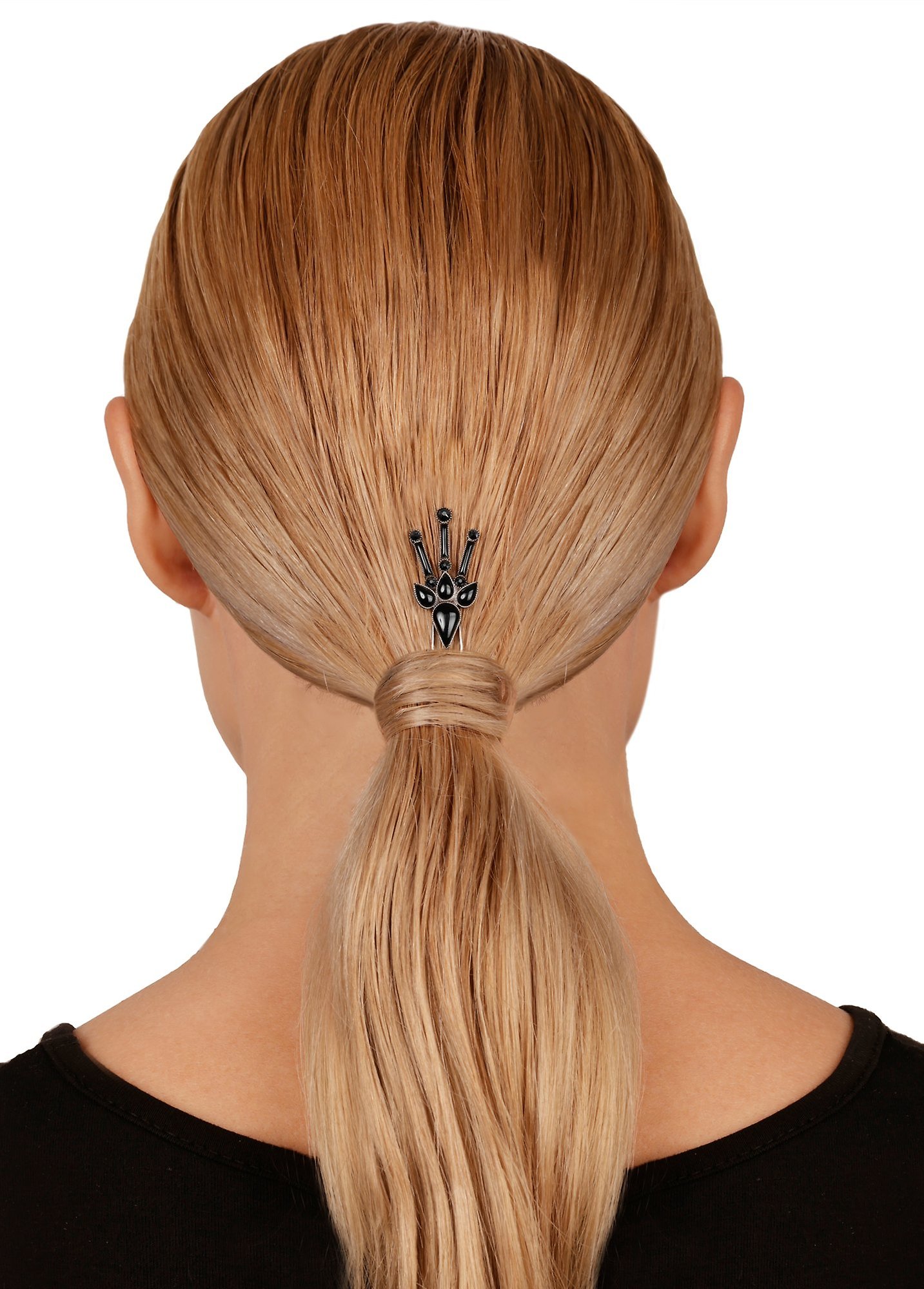 Bild für Haarnadel Geisha Dunkle Wünsche Black 