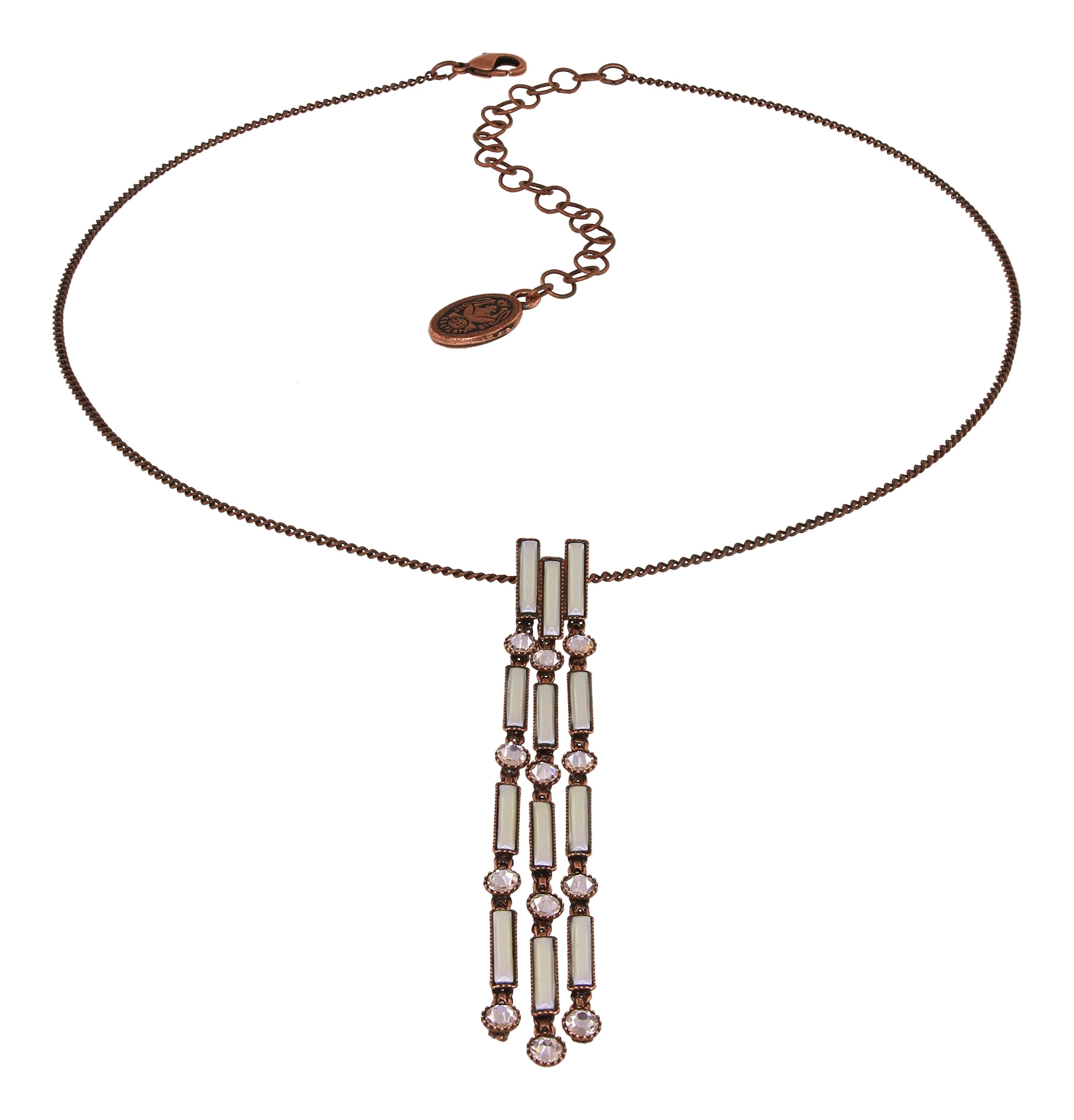 image pour Collier-Y Graphic Flow Rose  