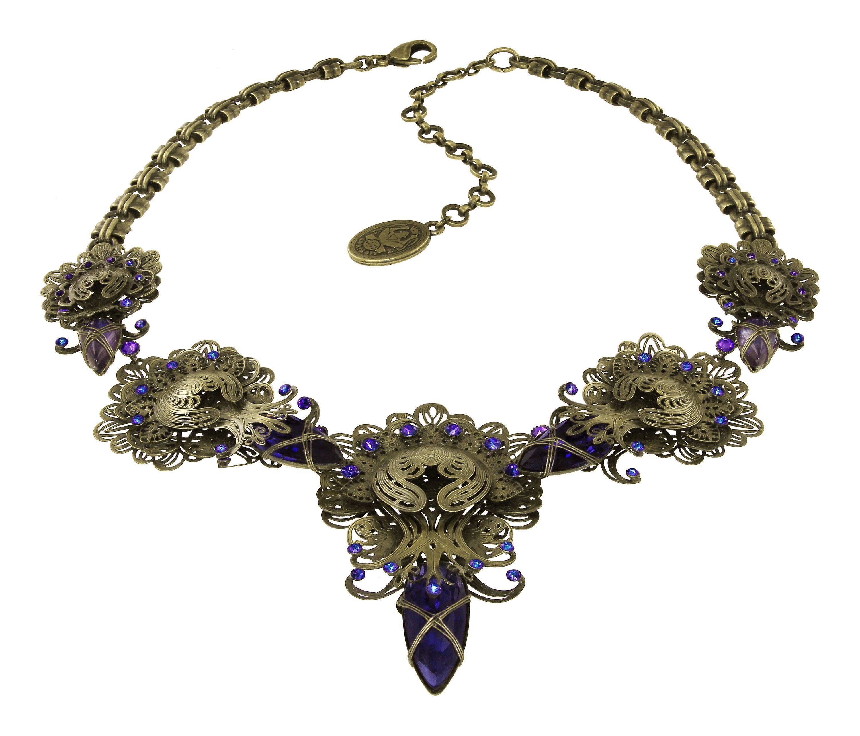 image pour Collier Harakiri Bloom Bleu / Lila  large, medium, small