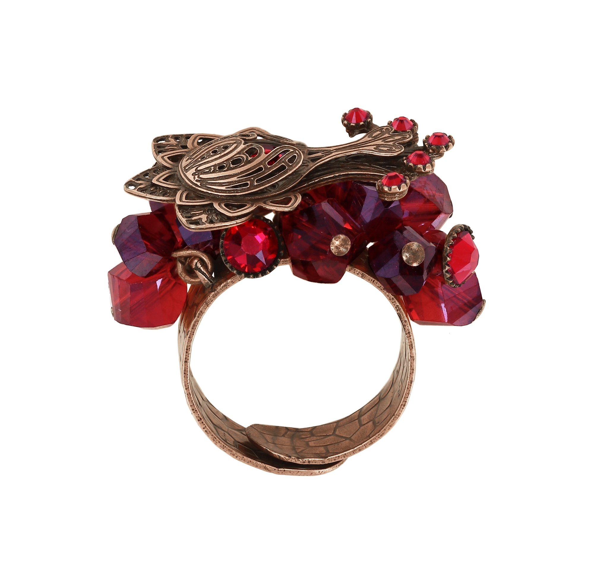 image for Ring Harakiri Bloom Red  size S