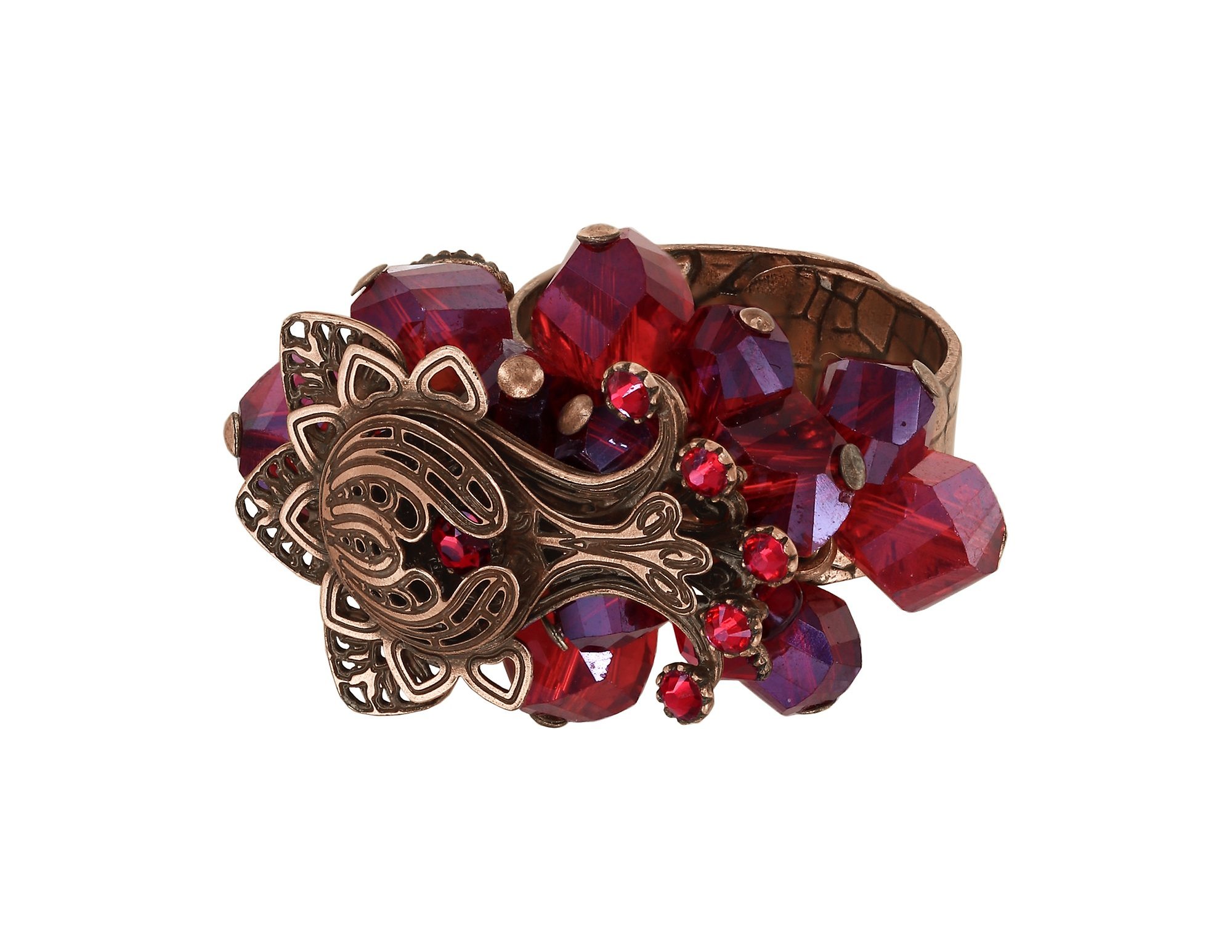 Bild für Ring Harakiri Bloom Rot  Größe S