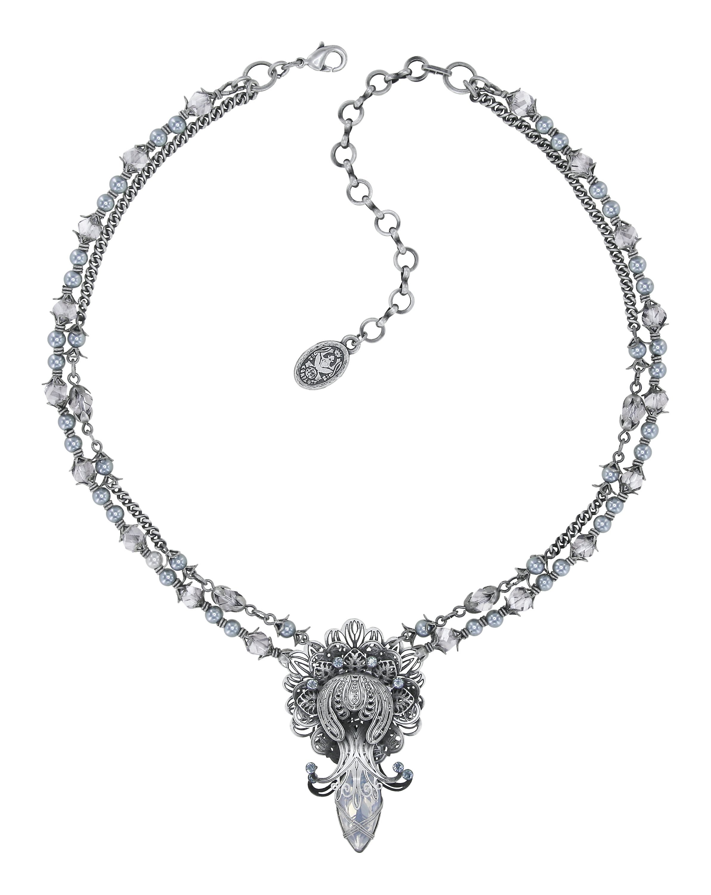 image for Necklace Harakiri Bloom White  medium