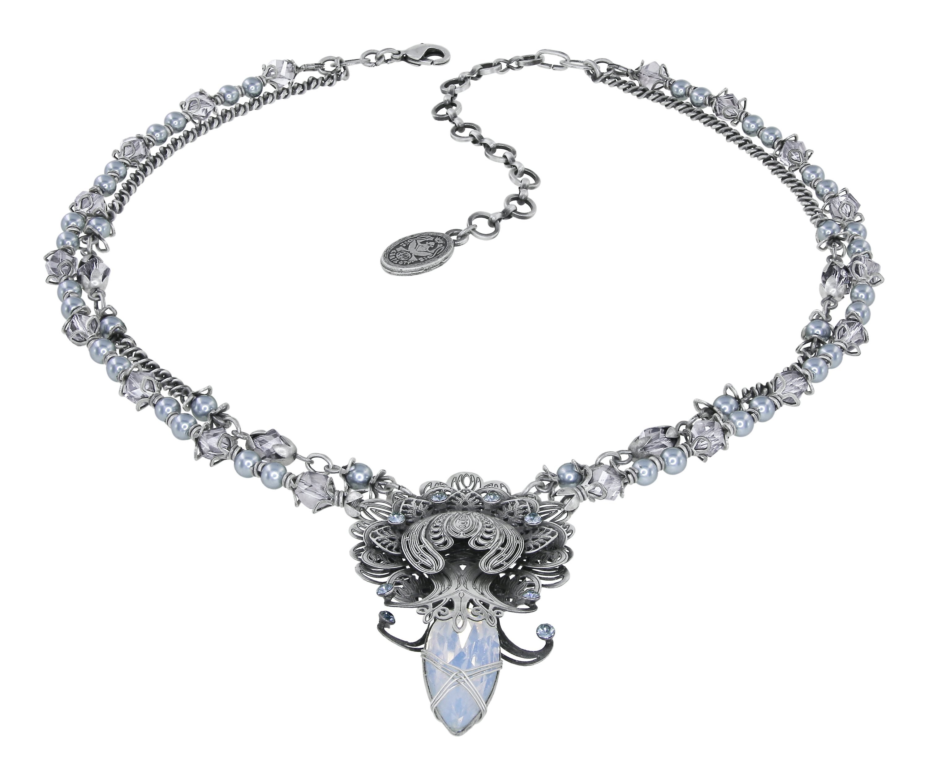 image for Necklace Harakiri Bloom White  medium