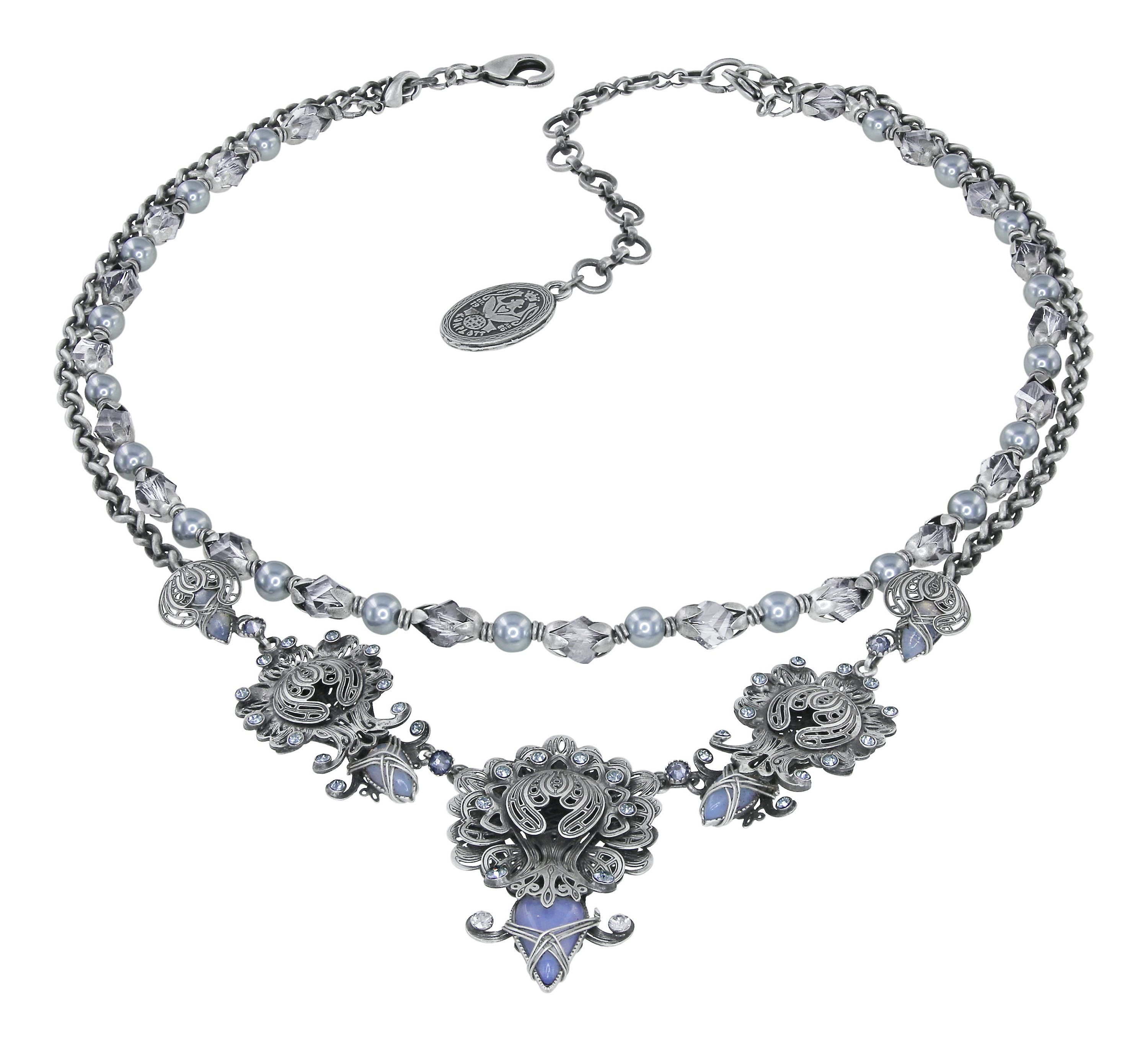 image pour Collier Harakiri Bloom Blanc  small, extra small