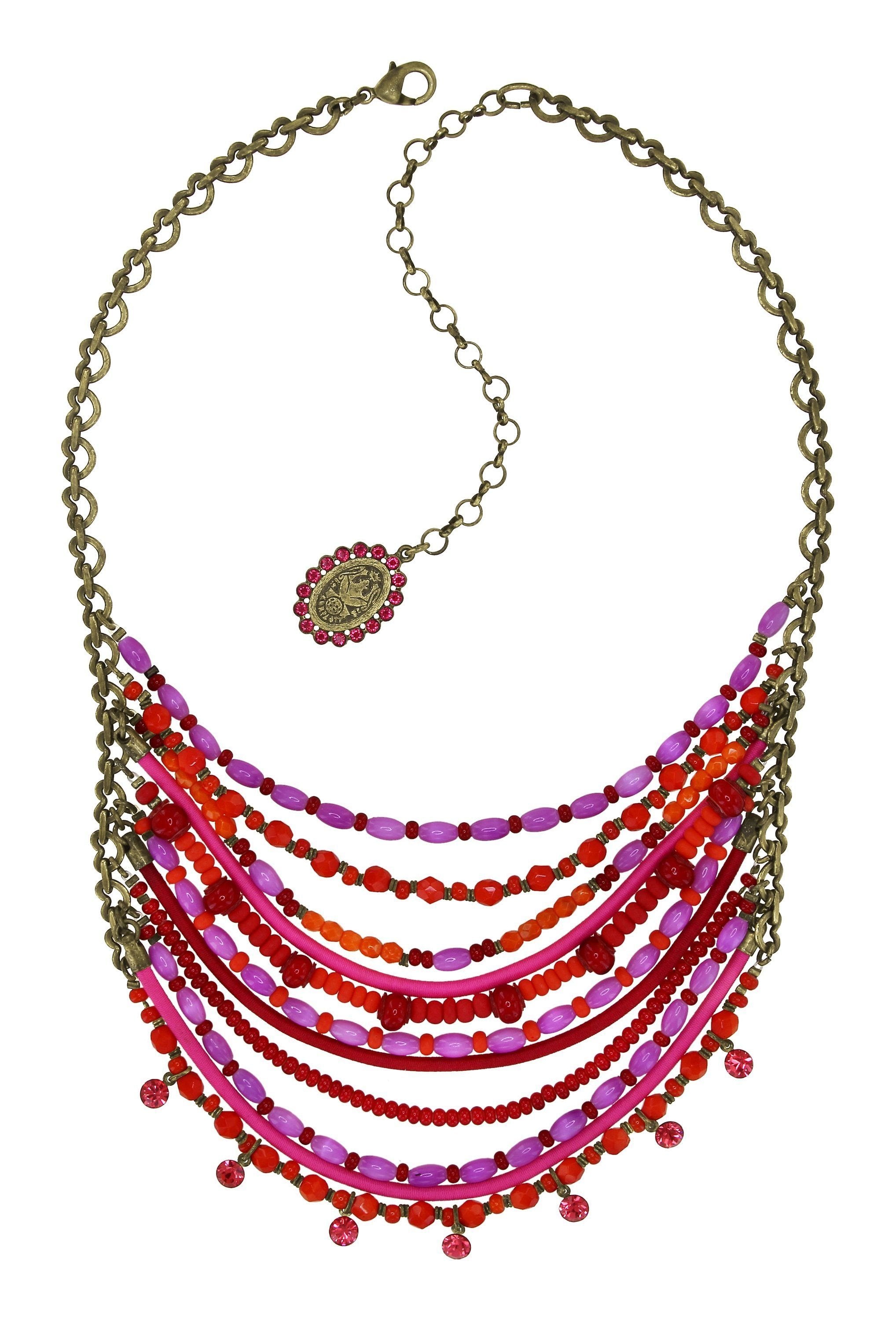 Kép Necklace choker Gipsy Sport Red / Orange  