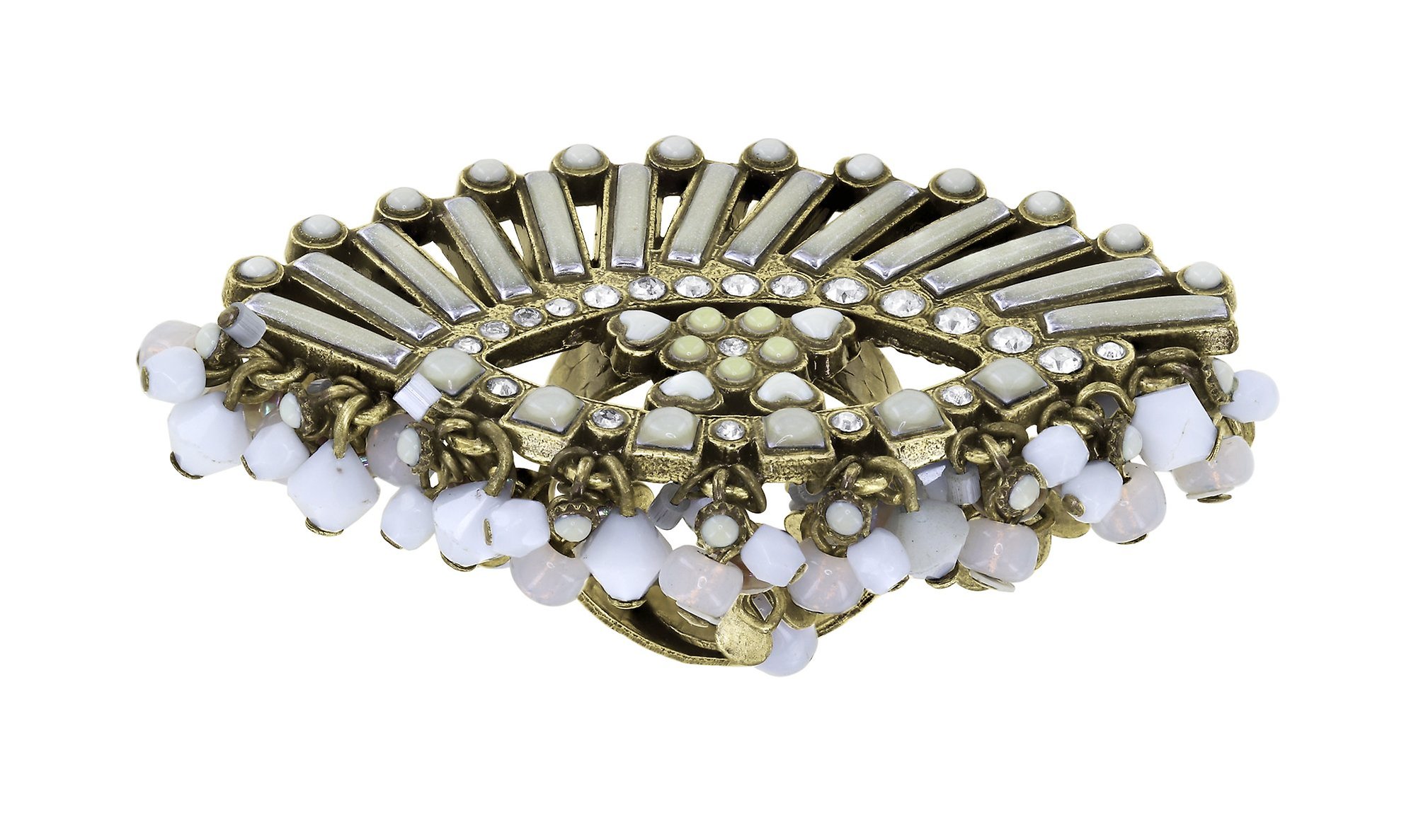 image pour Anneau Mandala Blanc  