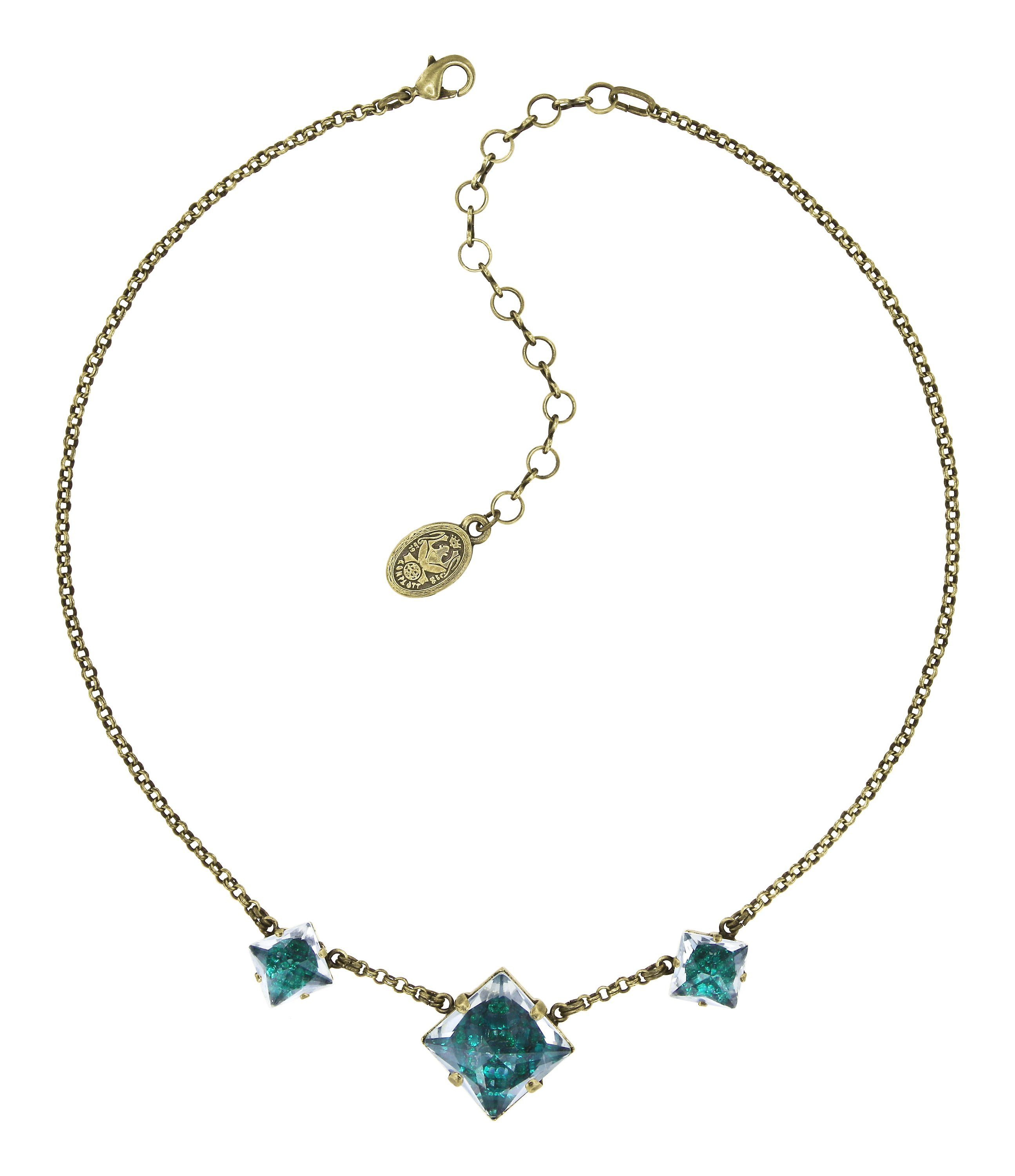 image for Necklace Iceberg De Luxe Green  