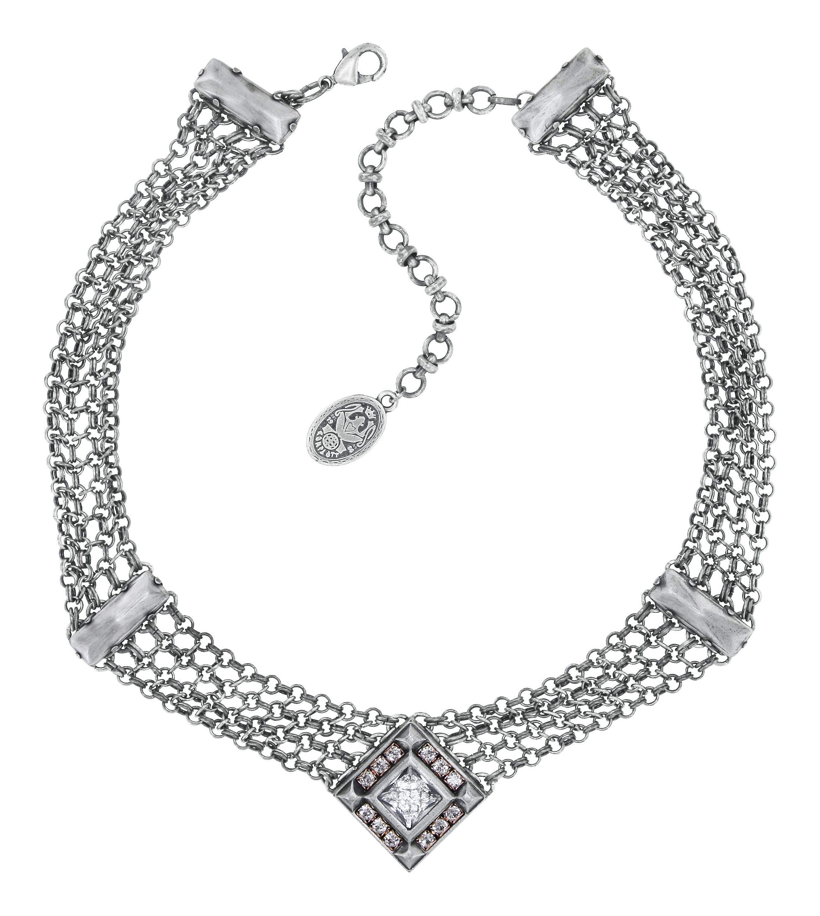 image for Necklace Iceberg De Luxe White  