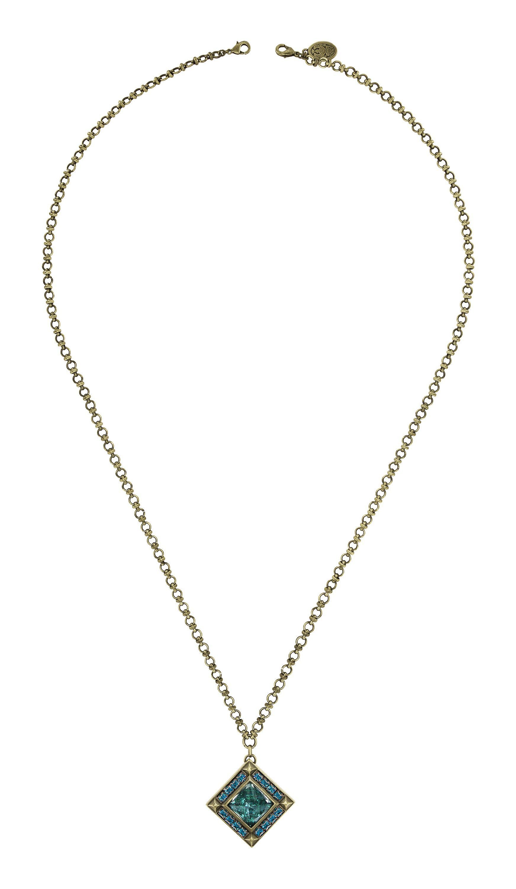 Bild für Halskette mit Anh&auml;nger Iceberg De Luxe Grün  