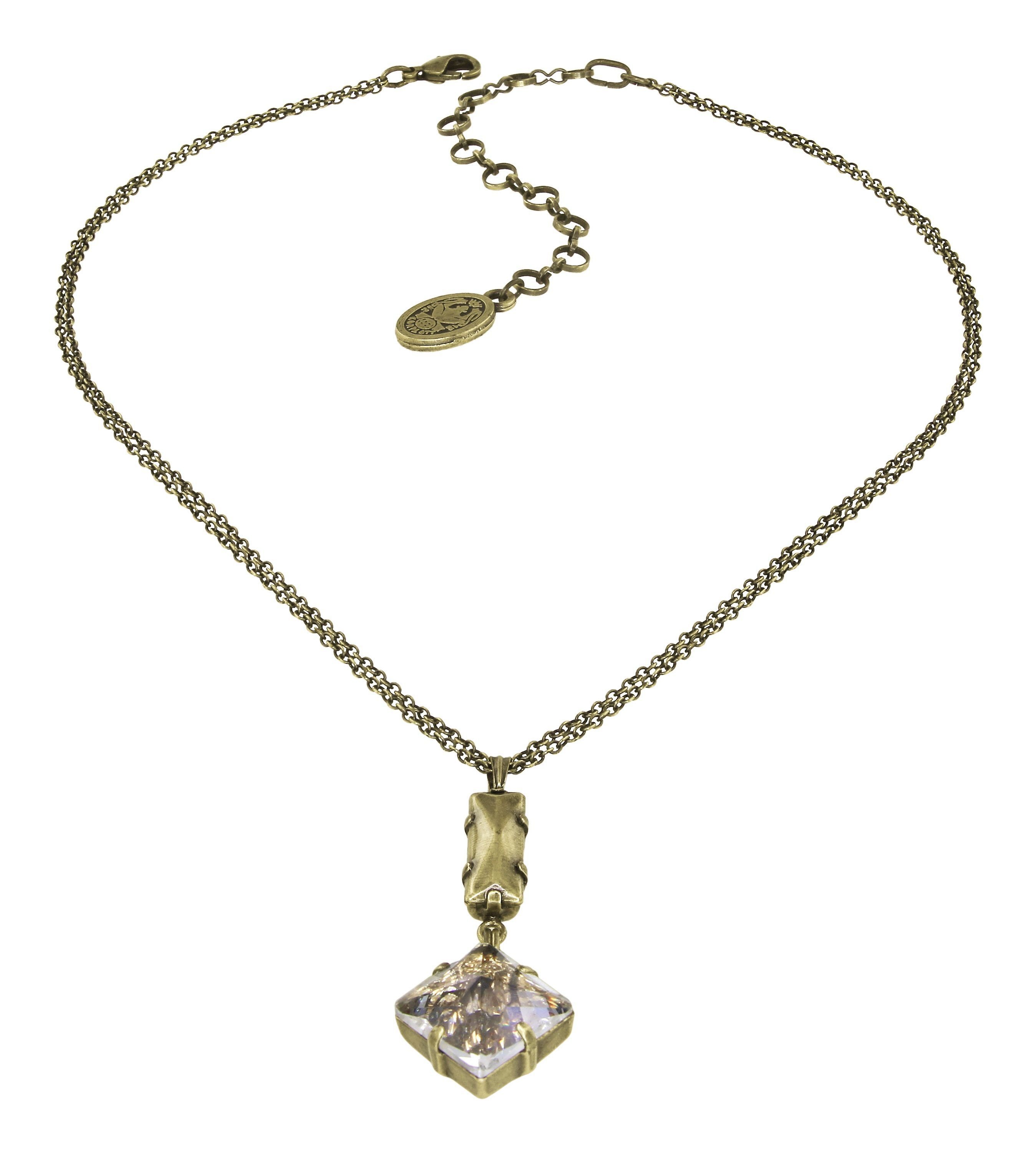 image pour Collier pendant Iceberg De Luxe Beige  