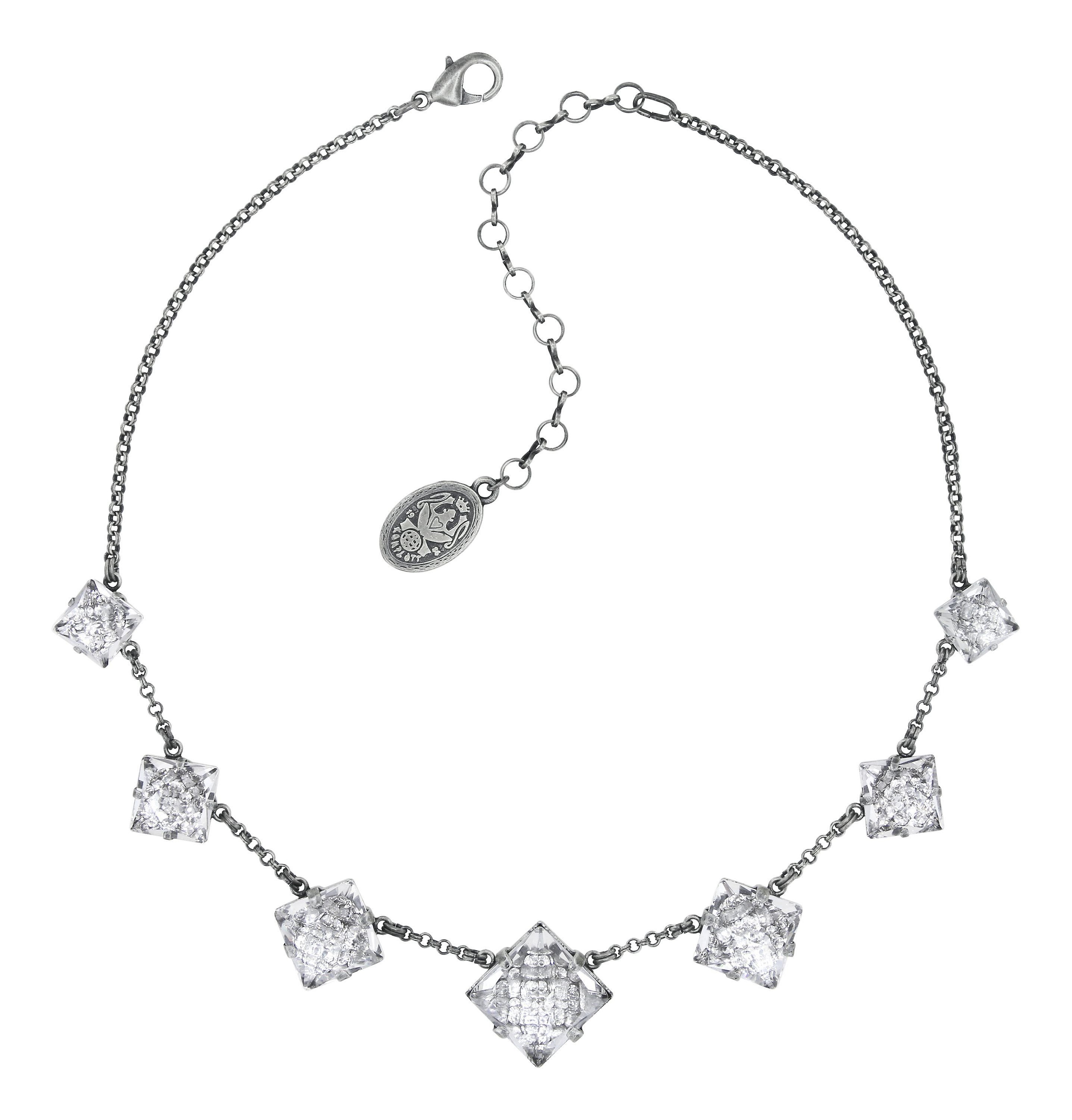 image pour Collier Iceberg De Luxe Blanc  size XL,L,M,S