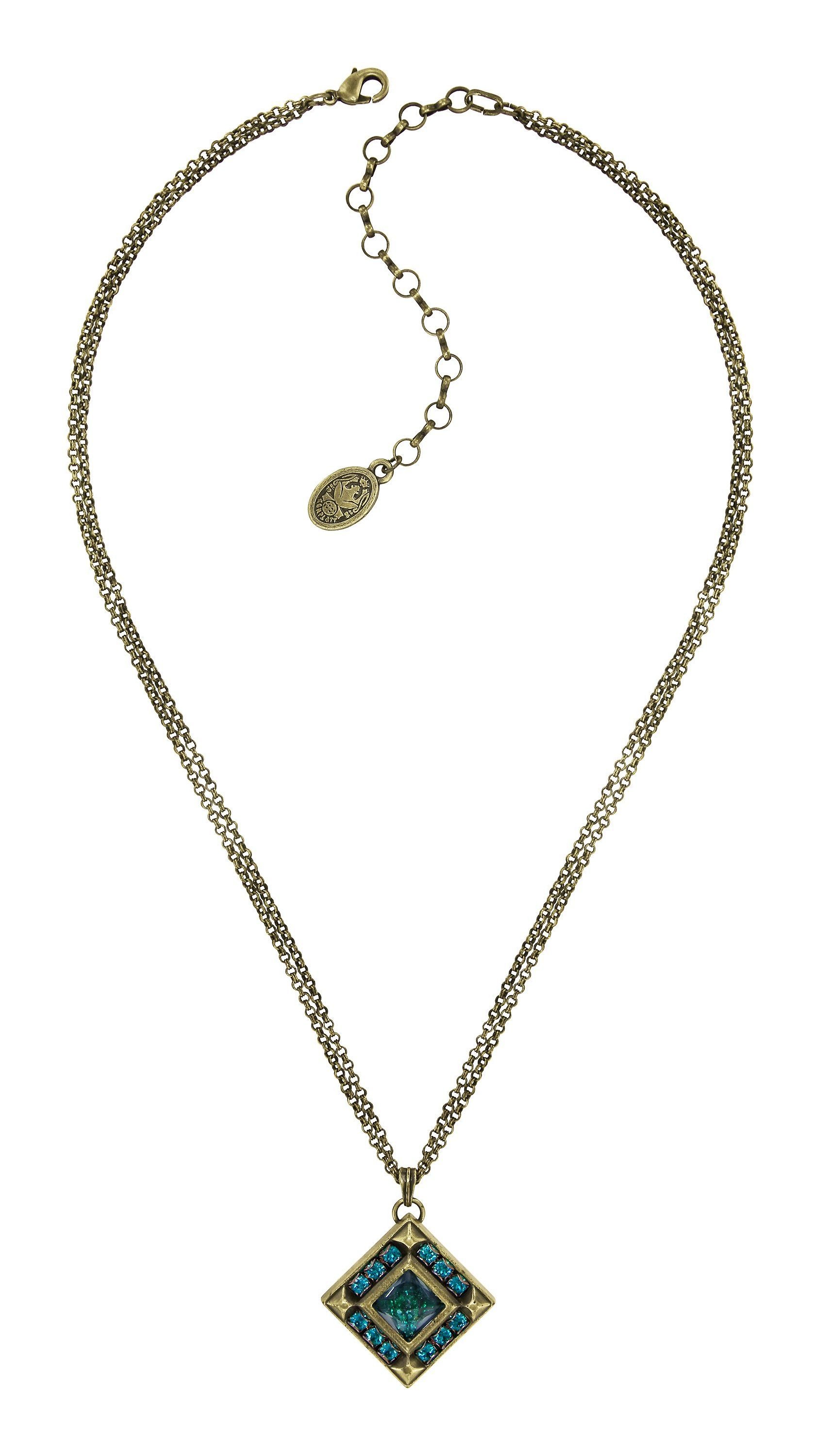 image for Necklace Pendant Iceberg De Luxe Blue  