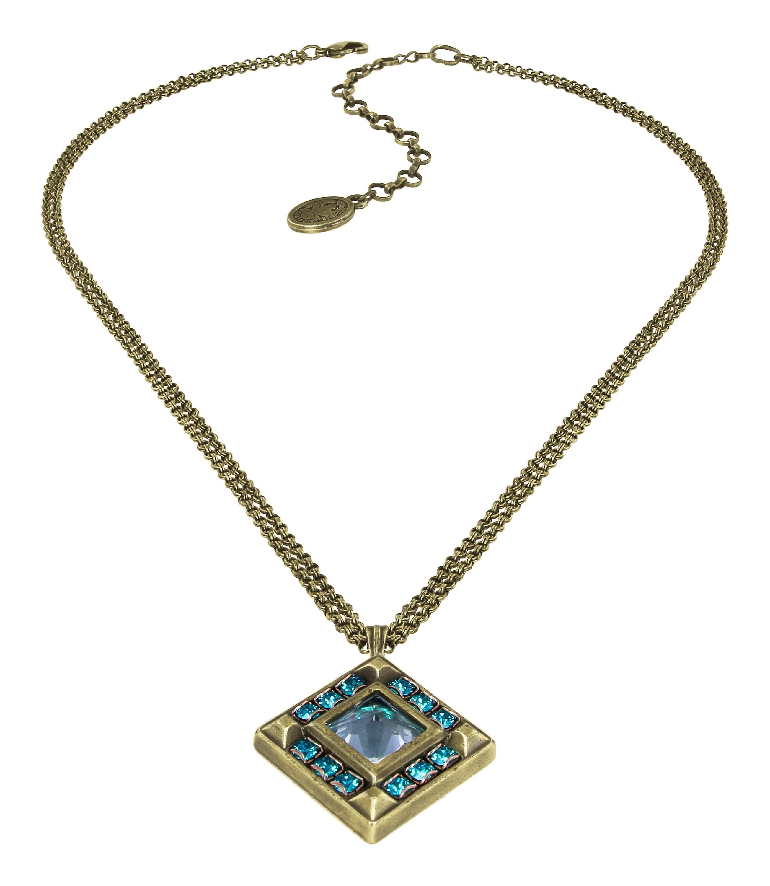 image for Necklace Pendant Iceberg De Luxe Blue  