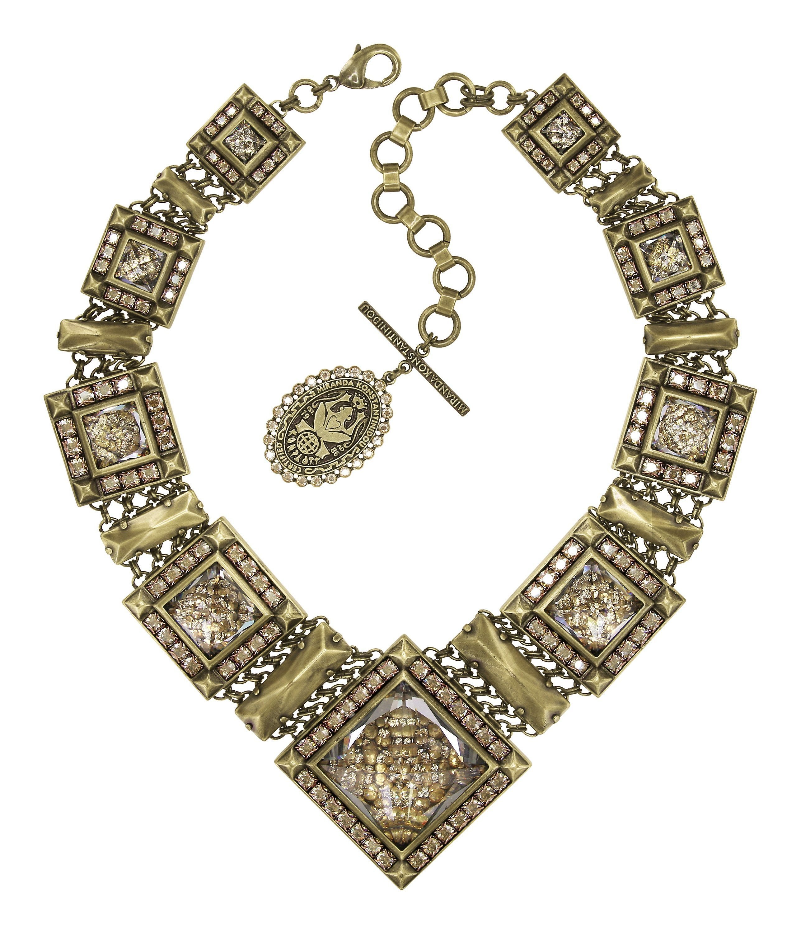 Bild für Halskette Collier Iceberg De Luxe Beige  