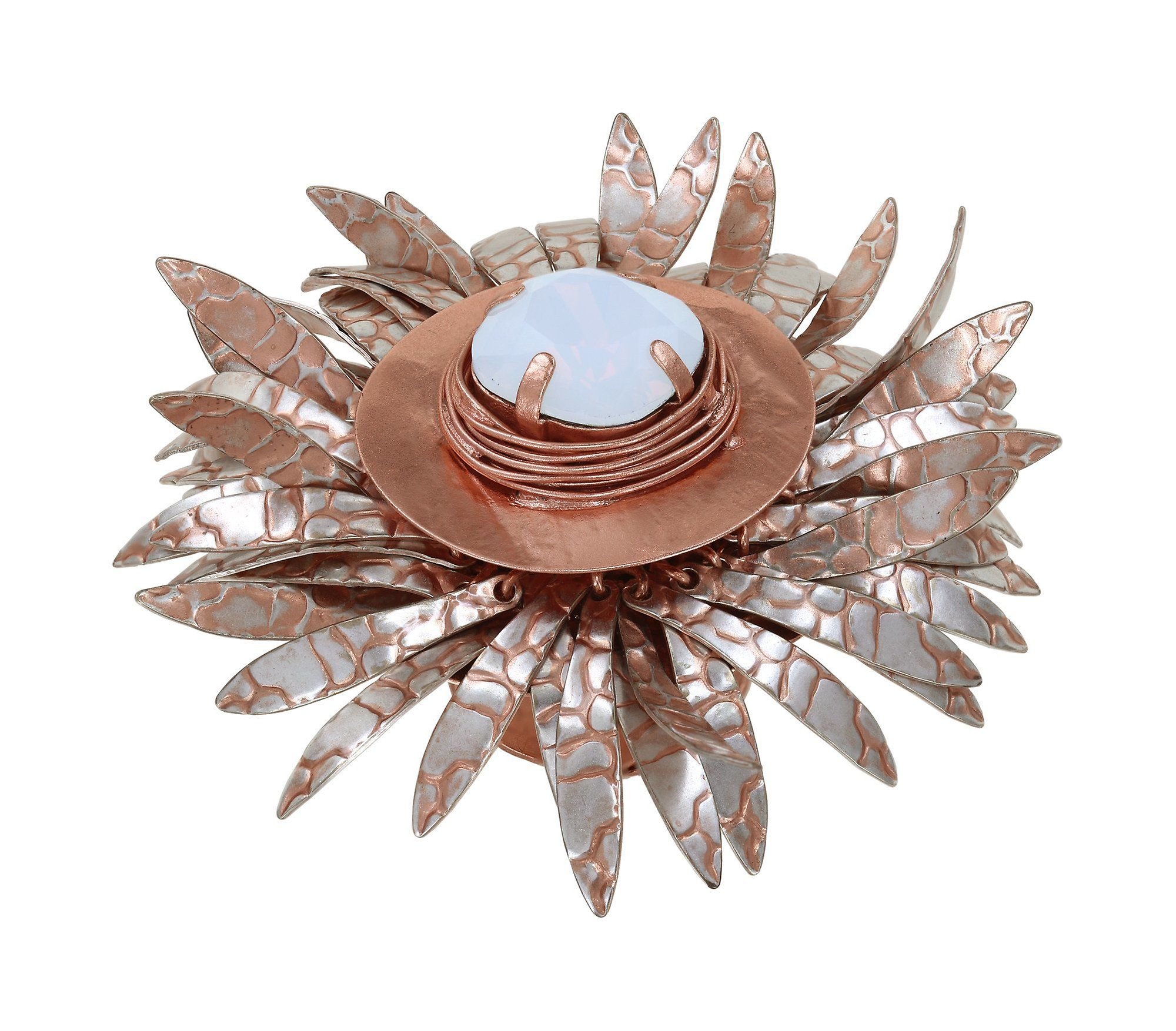 image for Ring Global Glam shiny copper  