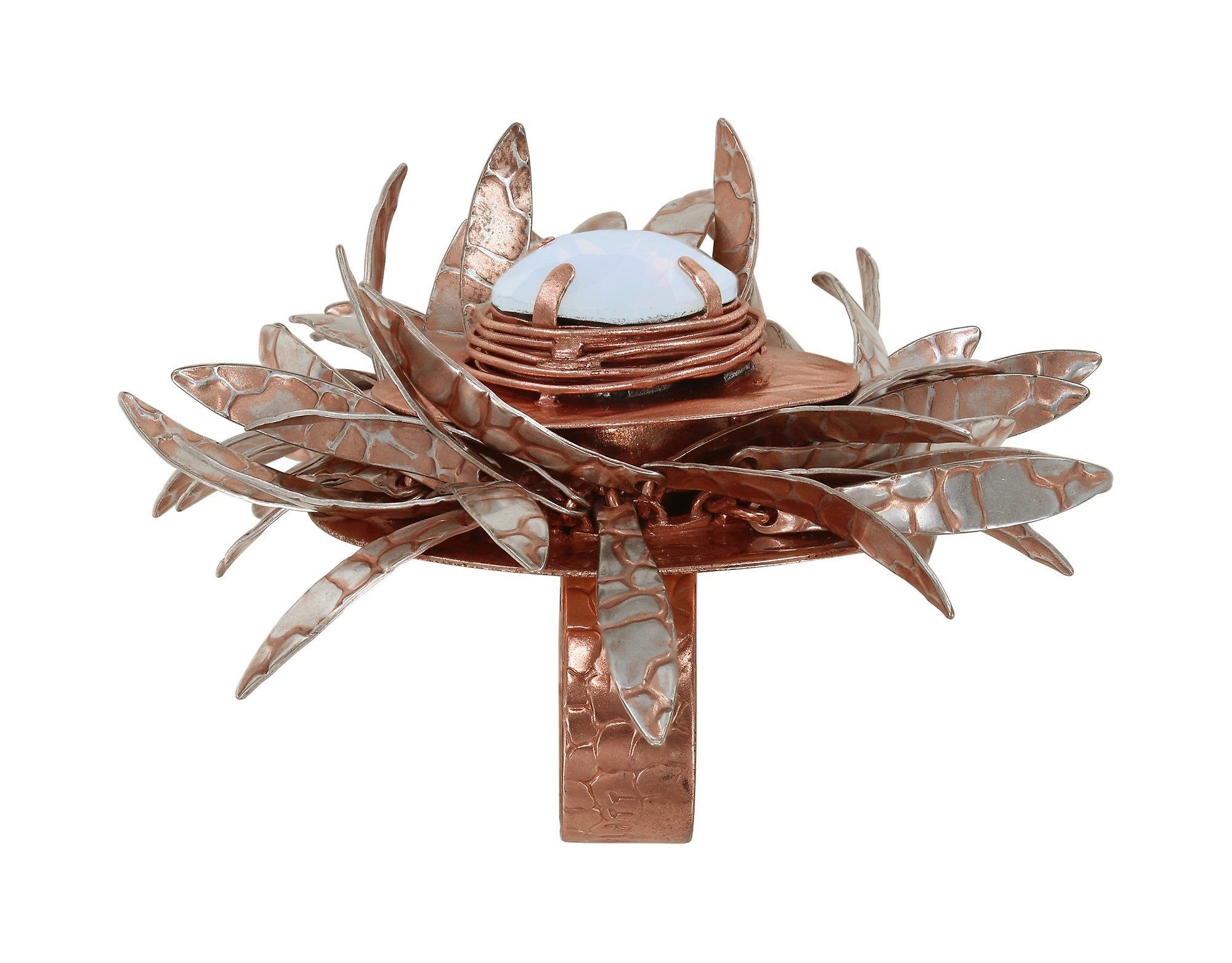 image for Ring Global Glam shiny copper  