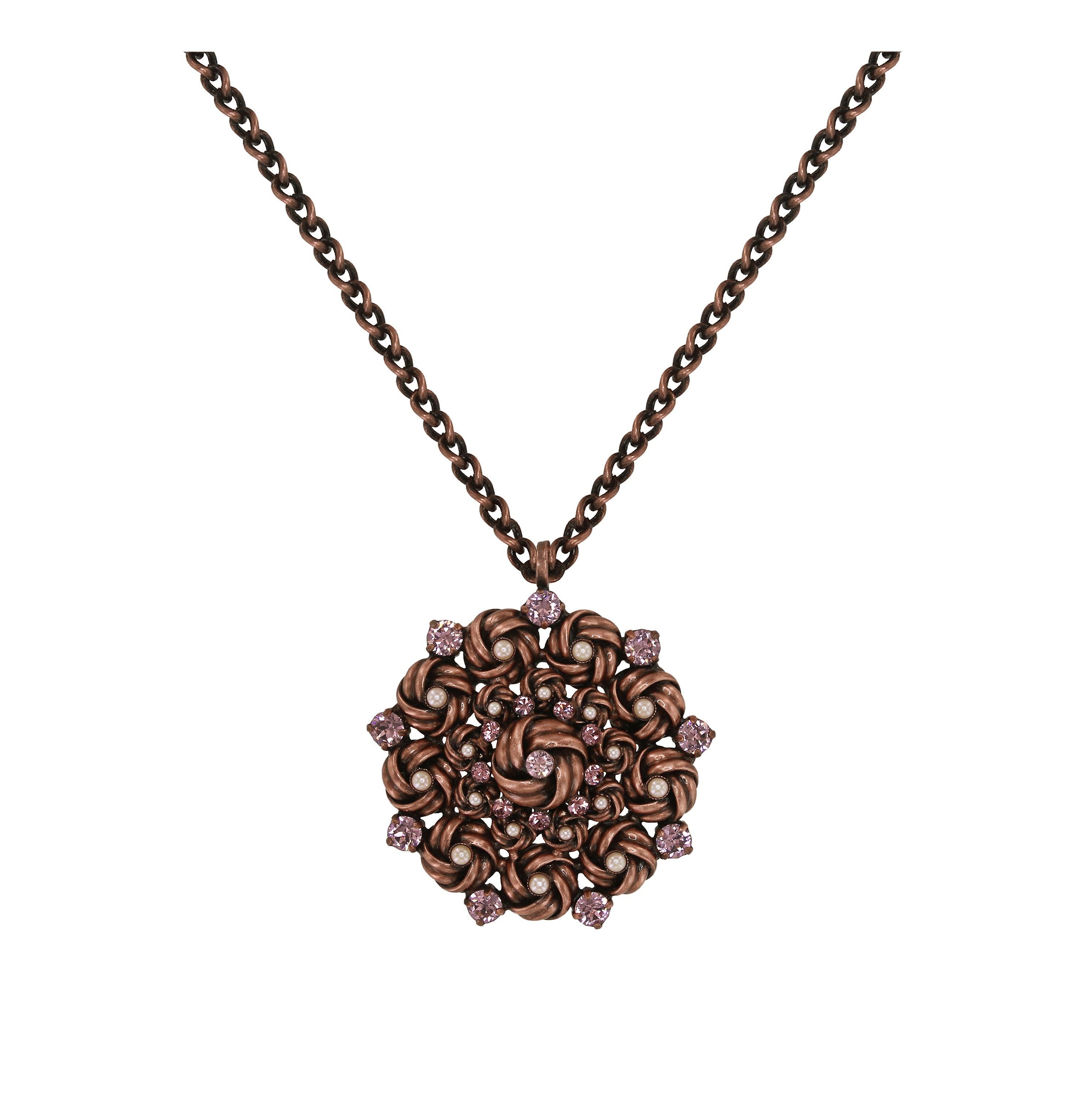 image for Necklace pendant (long) La Comtesse II Brown  size XL
