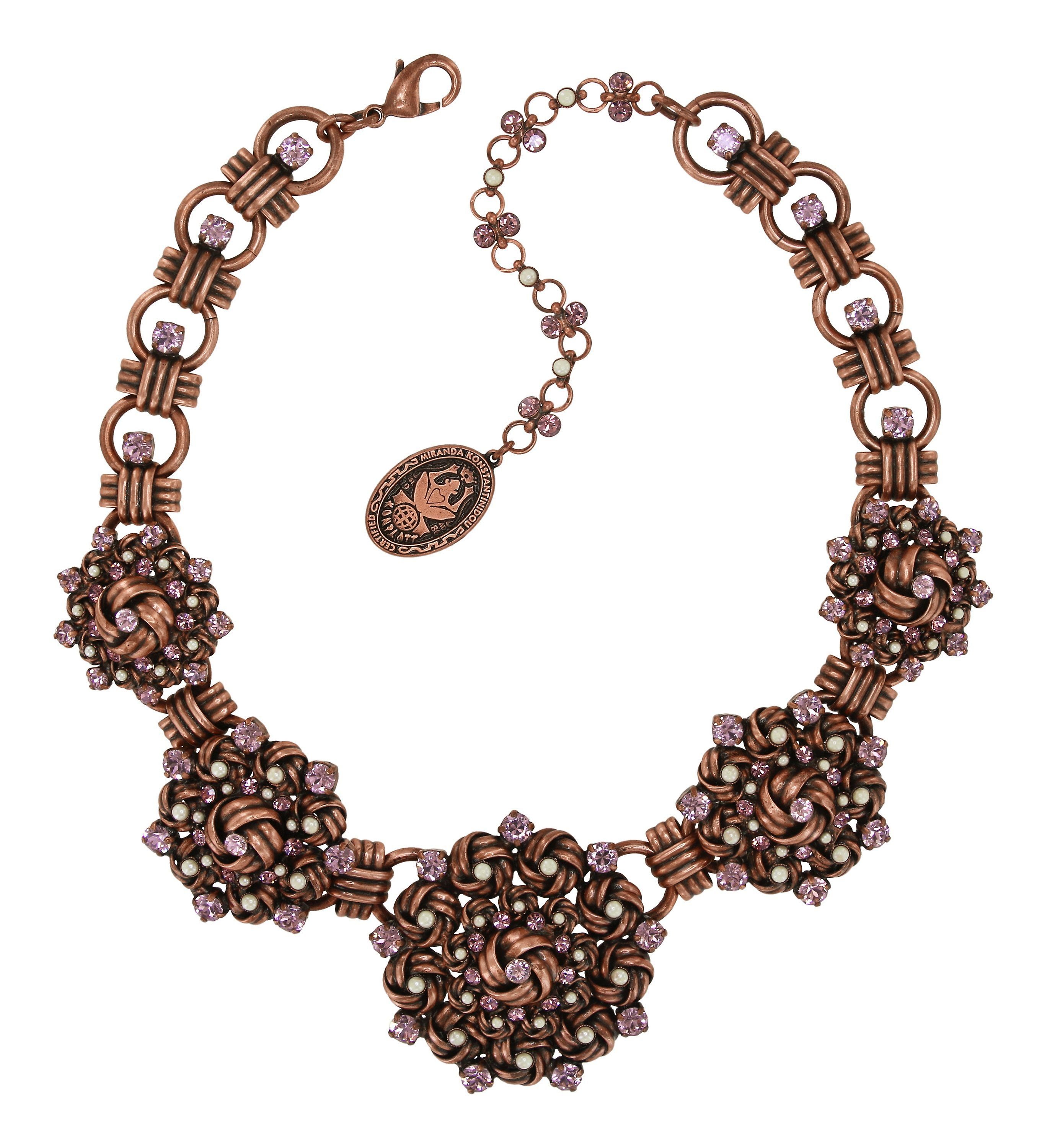 image for Necklace Collier La Comtesse II Brown  