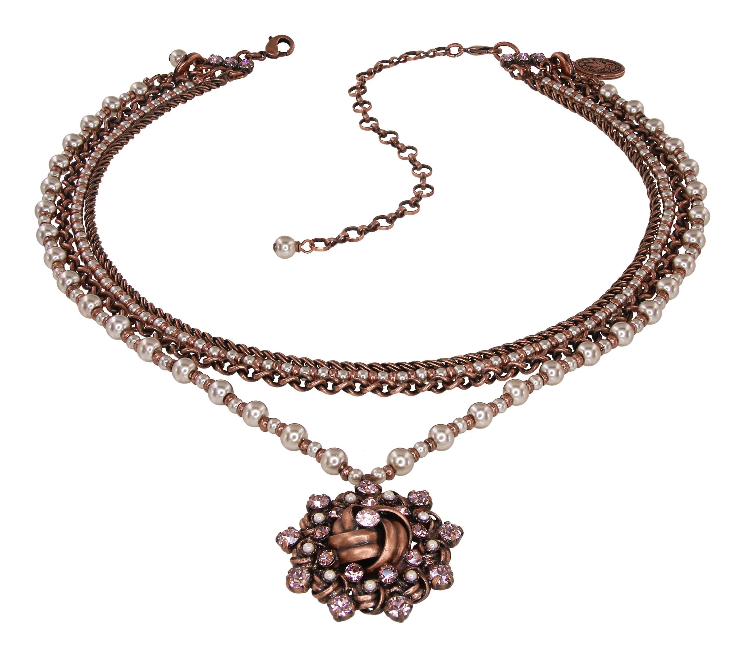 image for Necklace La Comtesse II Brown  size M