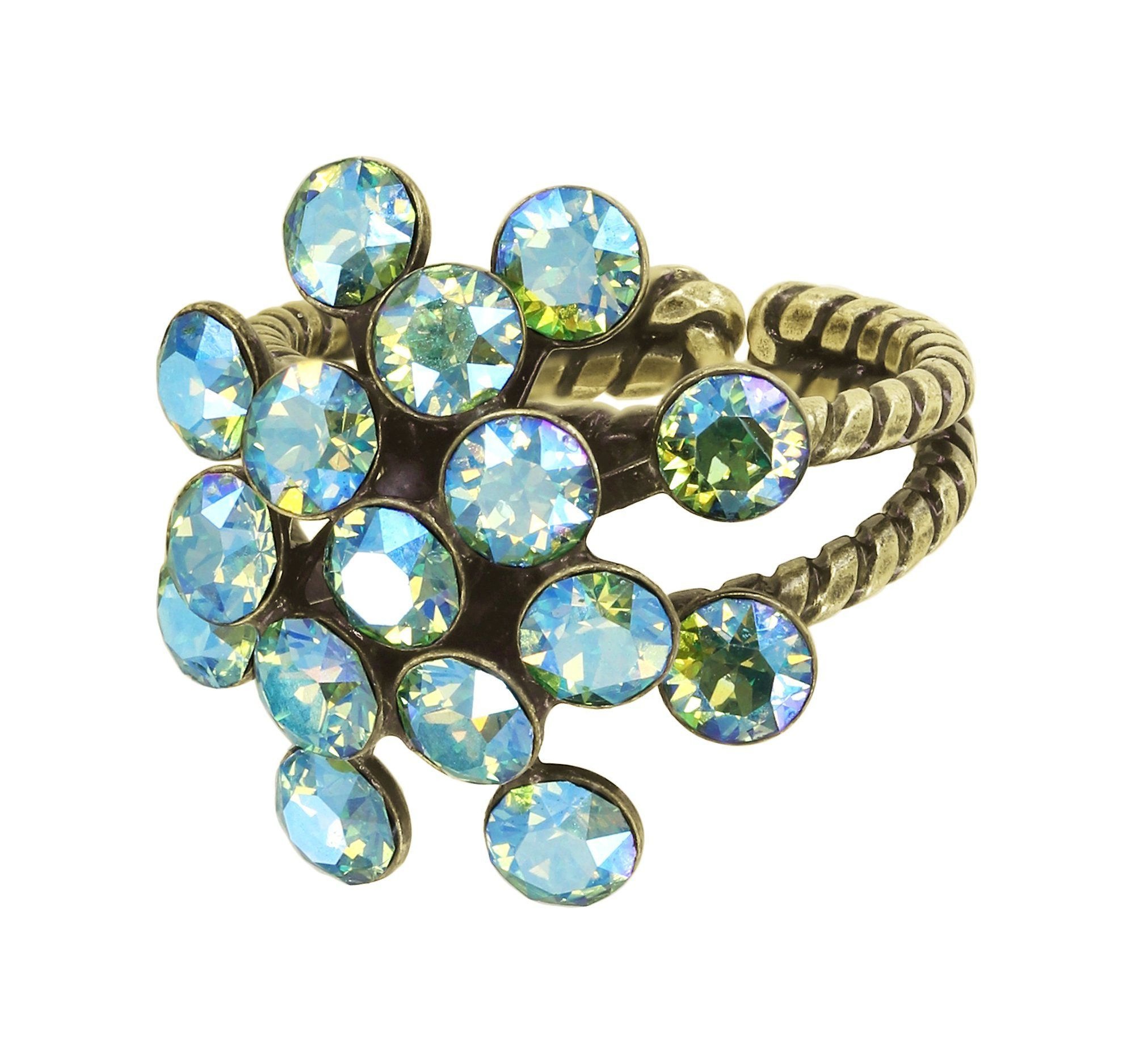 Bild für Ring Magic Fireball Gelb / Grün peridot shimmer Classic Size (21mm Ø)