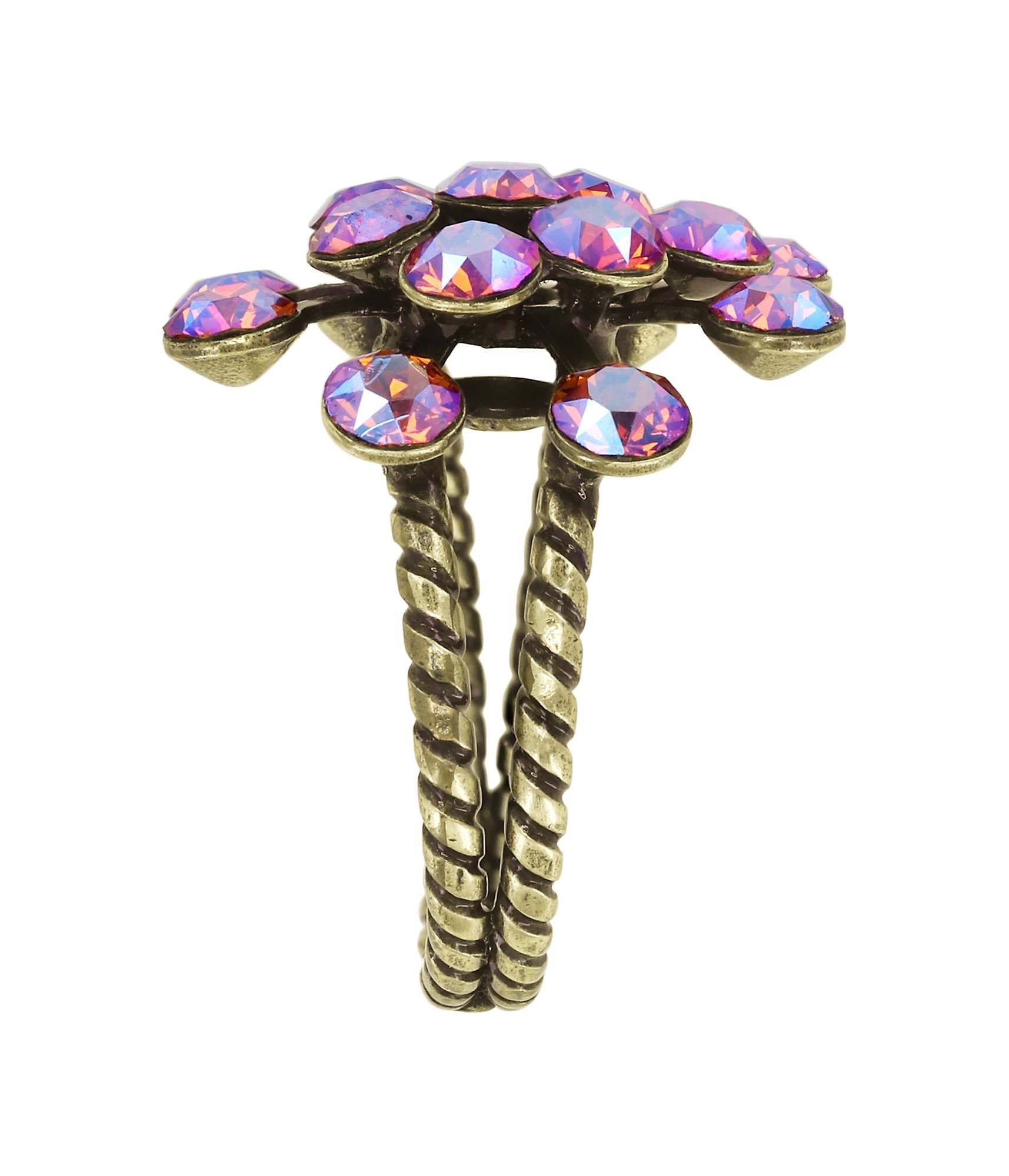 image for Ring Magic Fireball Brown / Orange tangerine shimmer Classic Size (21mm Ø)