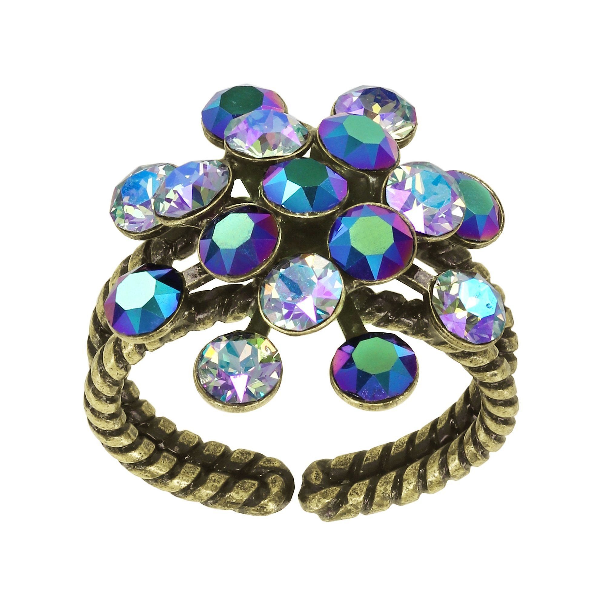 image for Ring Magic Fireball Green / Lila  Classic Size (21mm Ø)