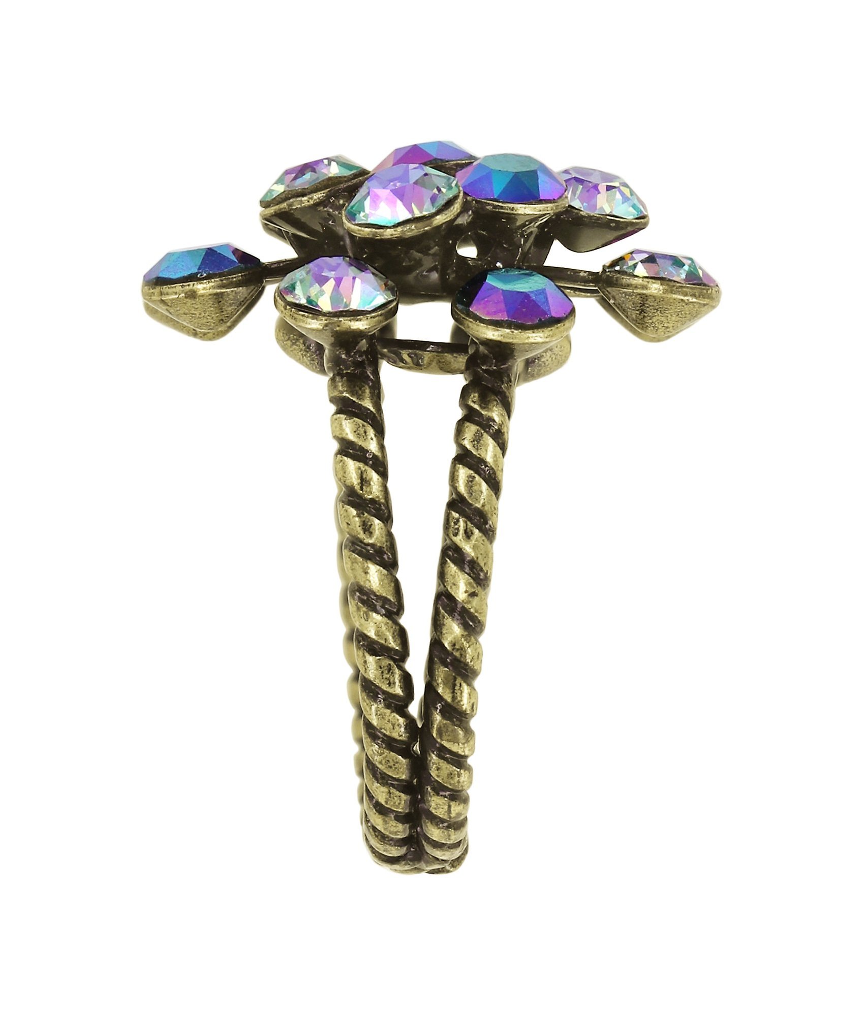 Bild für Ring Magic Fireball Grün / Lila  Classic Size (21mm Ø)