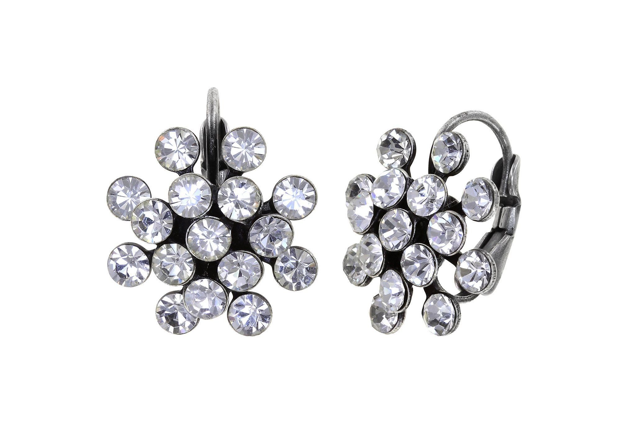 image for Earring Eurowire Magic Fireball White crystal mini