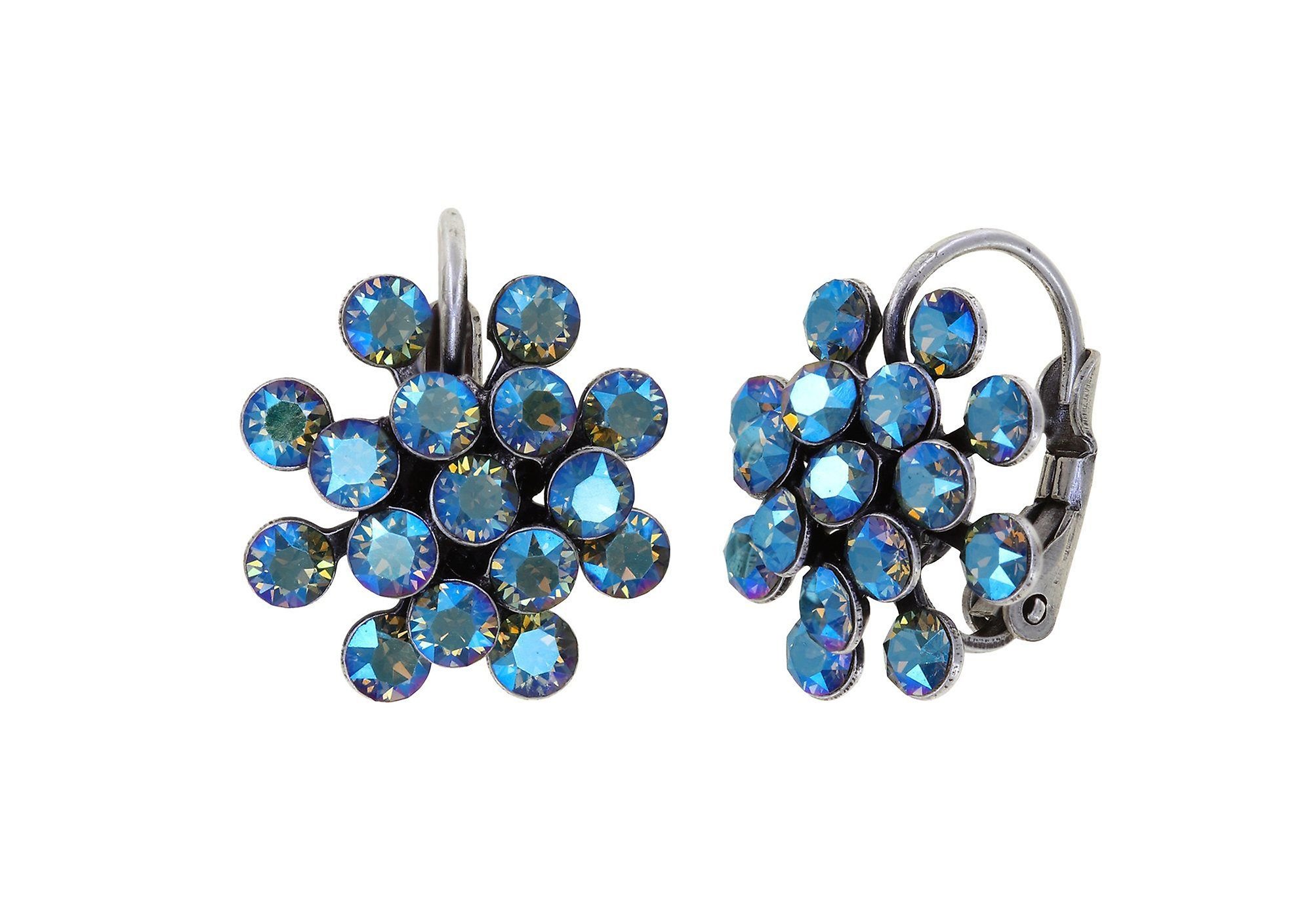 image pour Boucles d'oreilles Eurowire Magic Fireball Gris Brillant Blue mini