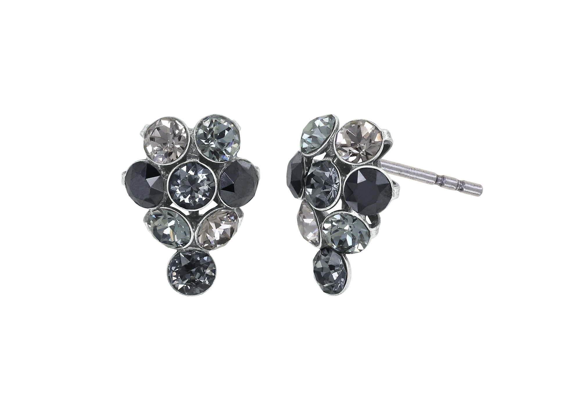 image for Earring Stud Magic Fireball Grey  
