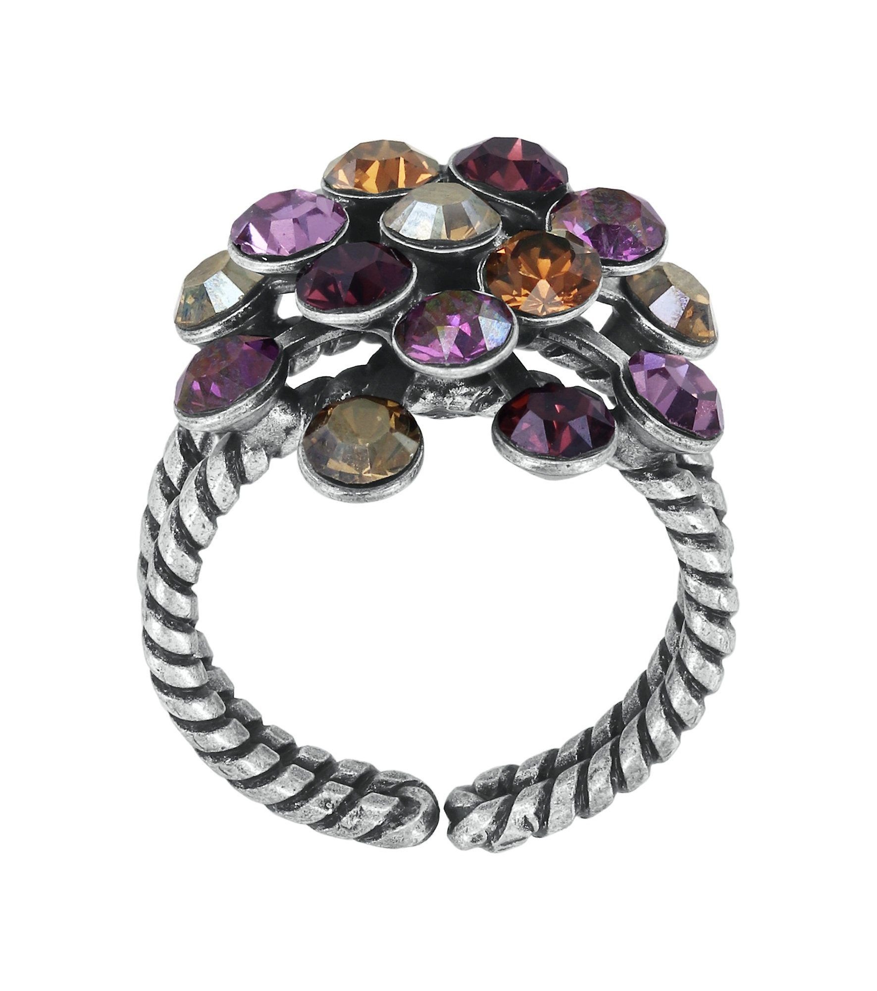 Bild für Ring Magic Fireball Braun / Rot / Lila  Classic Size (21mm Ø)