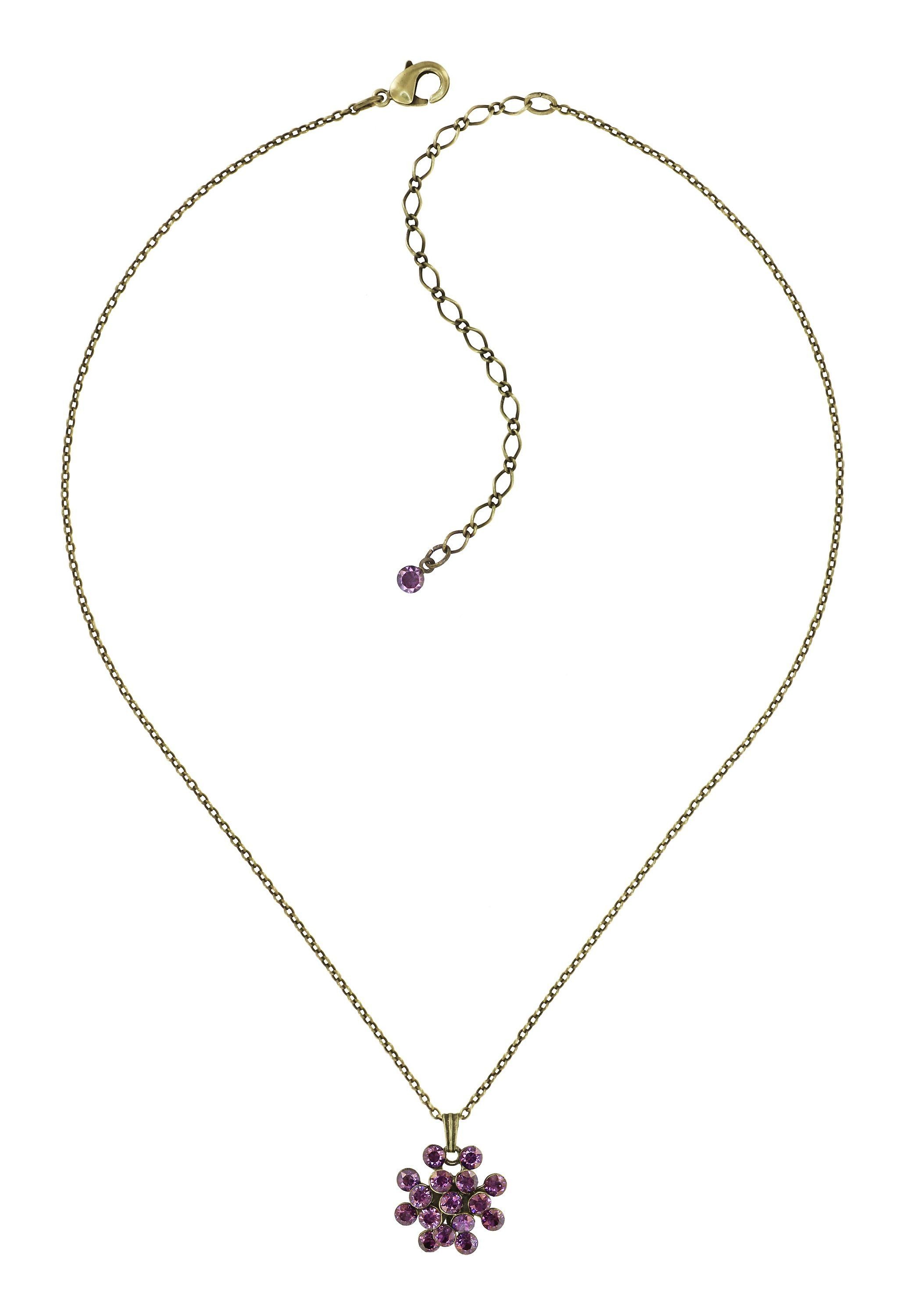 image pour Collier pendant Magic Fireball Lila crystal lilac shadow mini