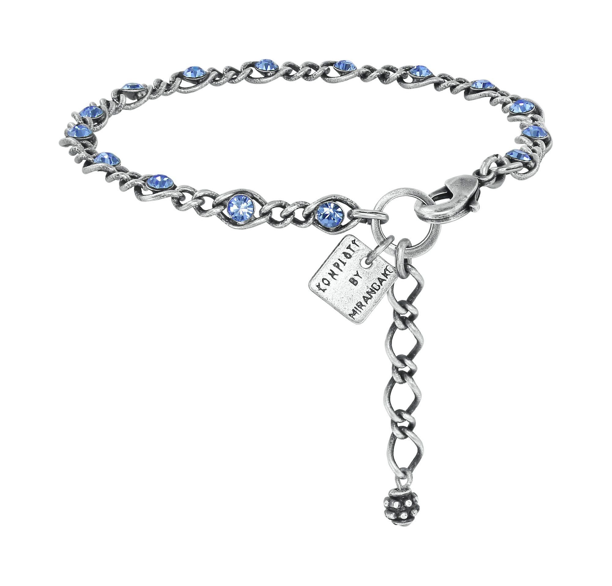 Bild für Armband Magic Fireball Hellblau Hell-Saphir mini