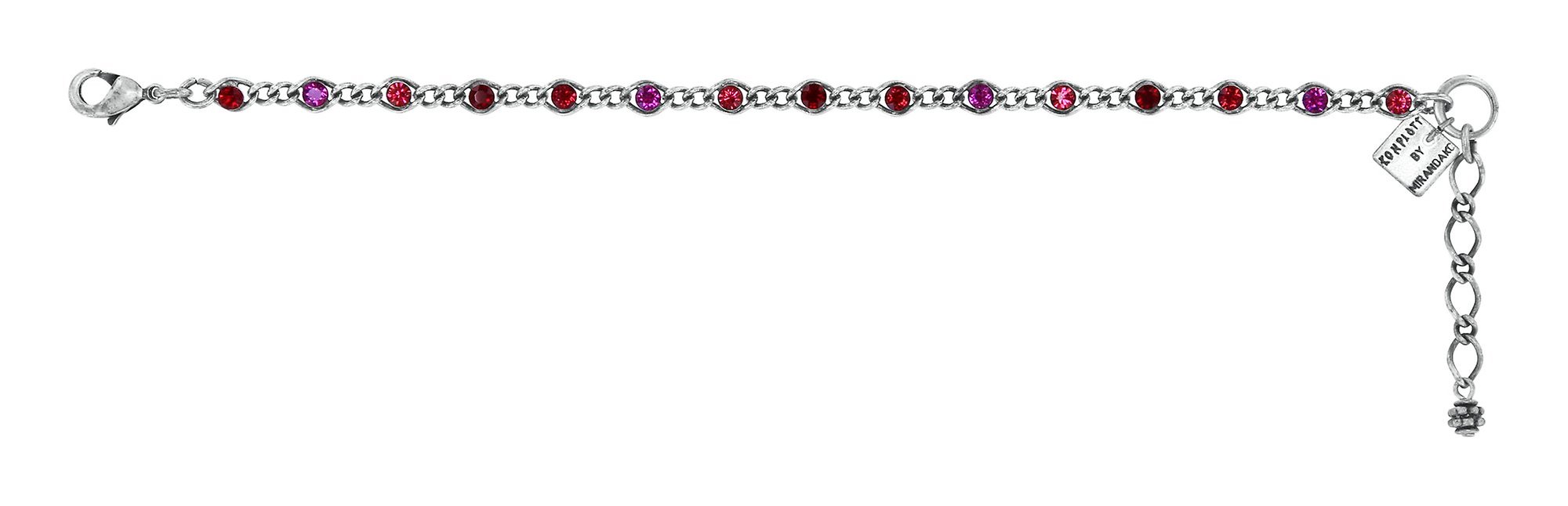 image for Bracelet Magic Fireball Dance Of Red red/coralline mini