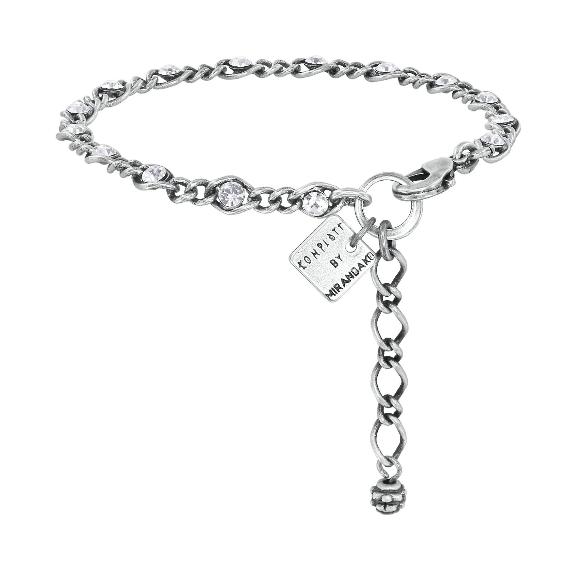 image for Bracelet Magic Fireball White crystal mini